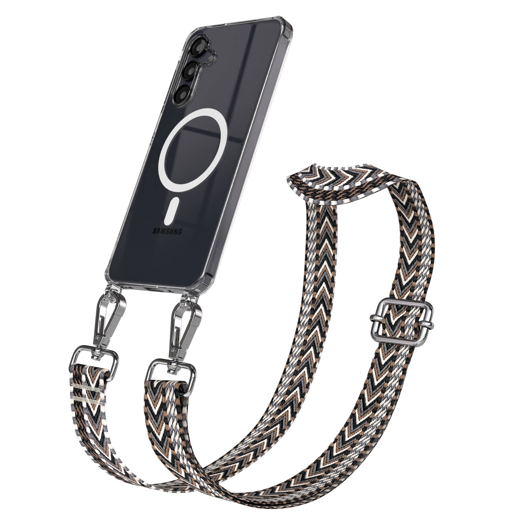 Samsung Galaxy A16 Handykette mit MagSafe und Boho Band verstellbar