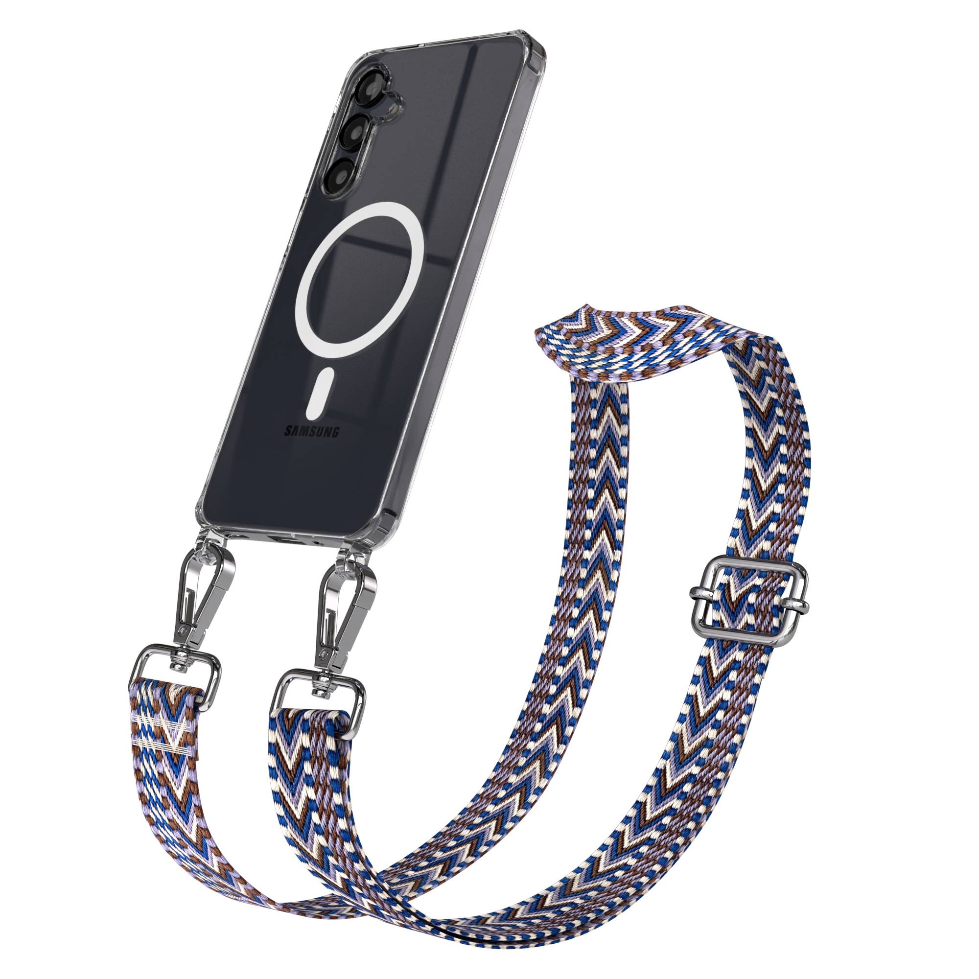 Samsung Galaxy A16 Handykette mit MagSafe und Boho Band verstellbar