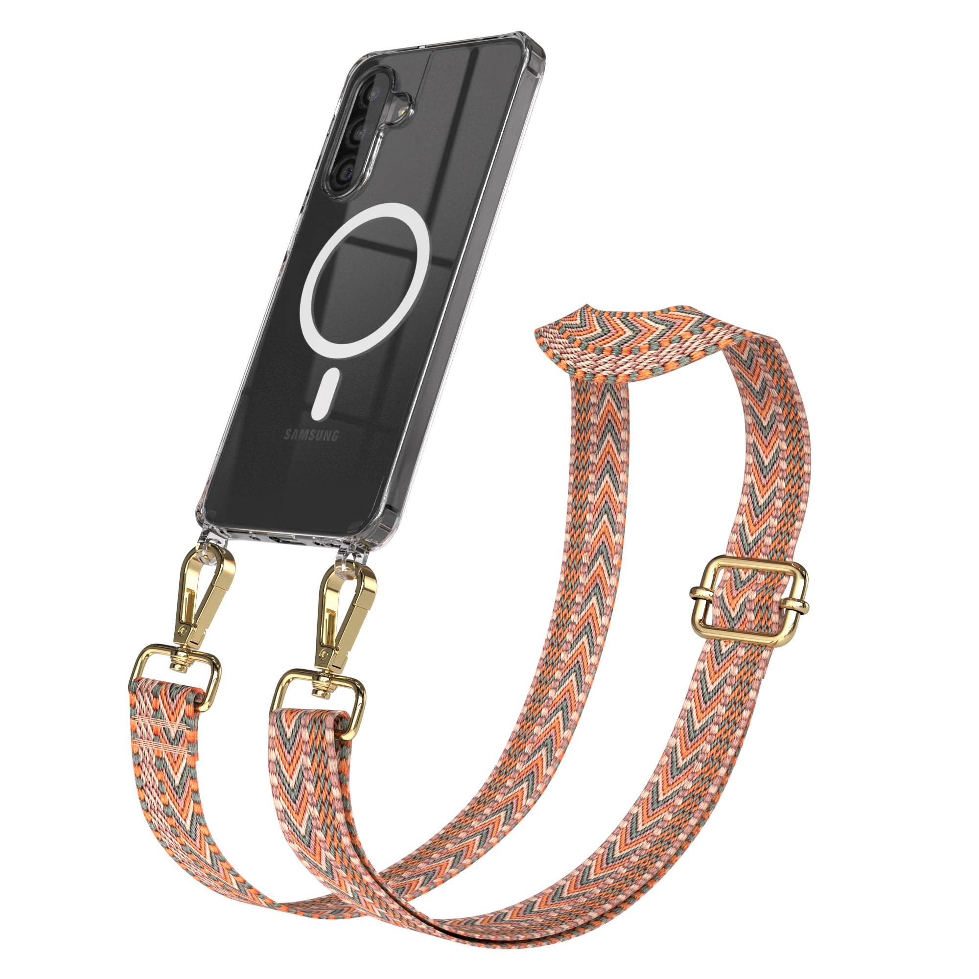Samsung Galaxy A26 Handykette MagSafe Boho Band verstellbar Umhängen