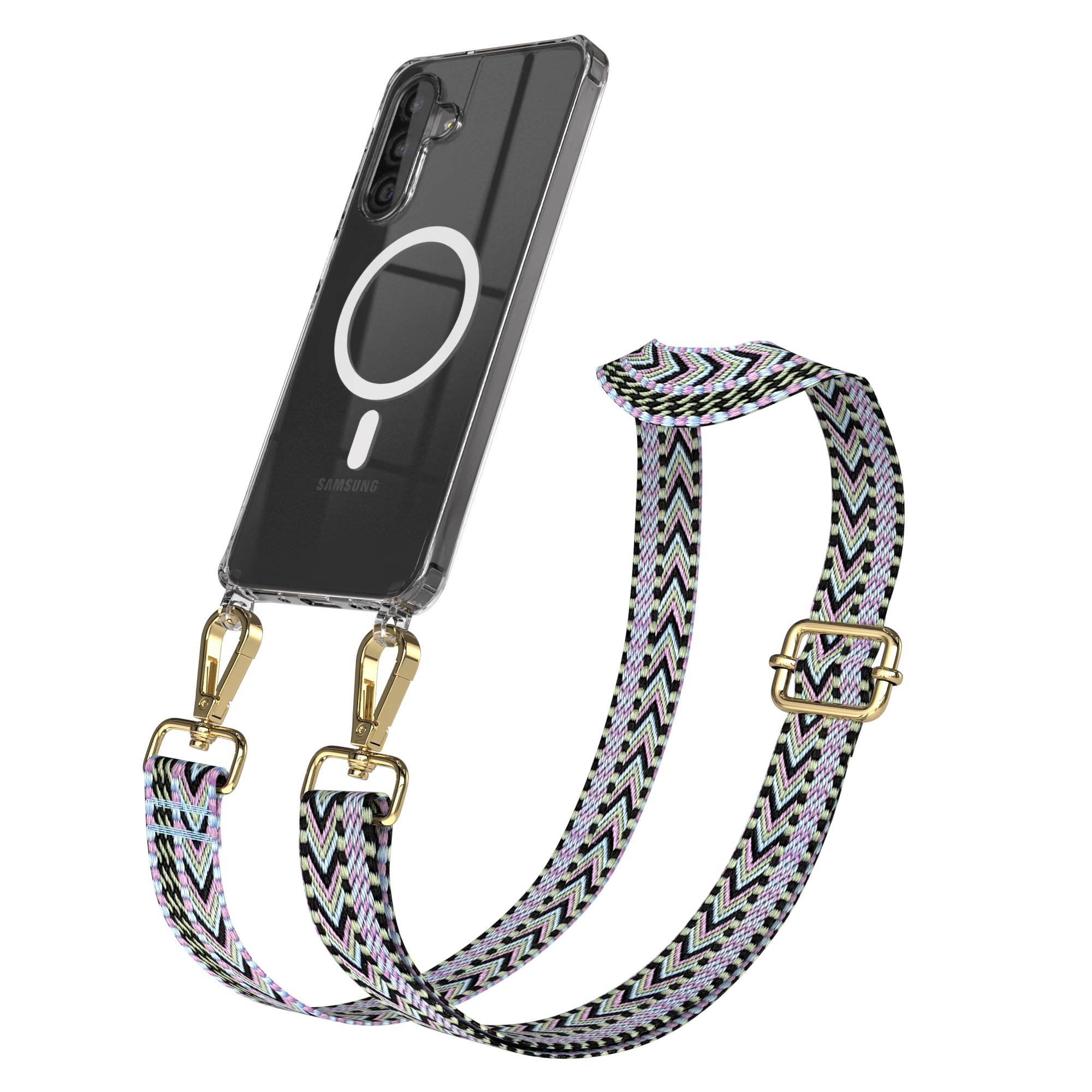 Samsung Galaxy A26 Handykette MagSafe Boho Band verstellbar Umhängen