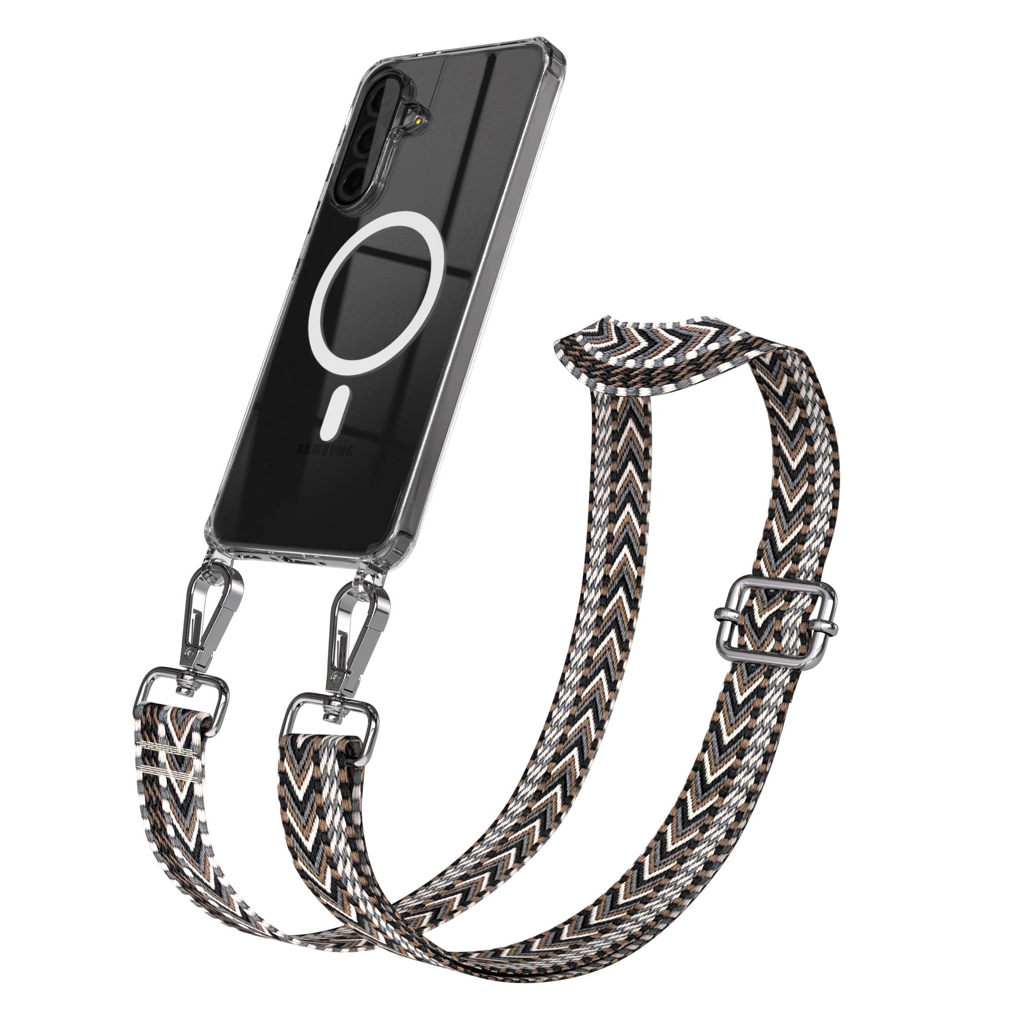 Samsung Galaxy A36 Handykette MagSafe mit Boho Band verstellbarer Trageriemen