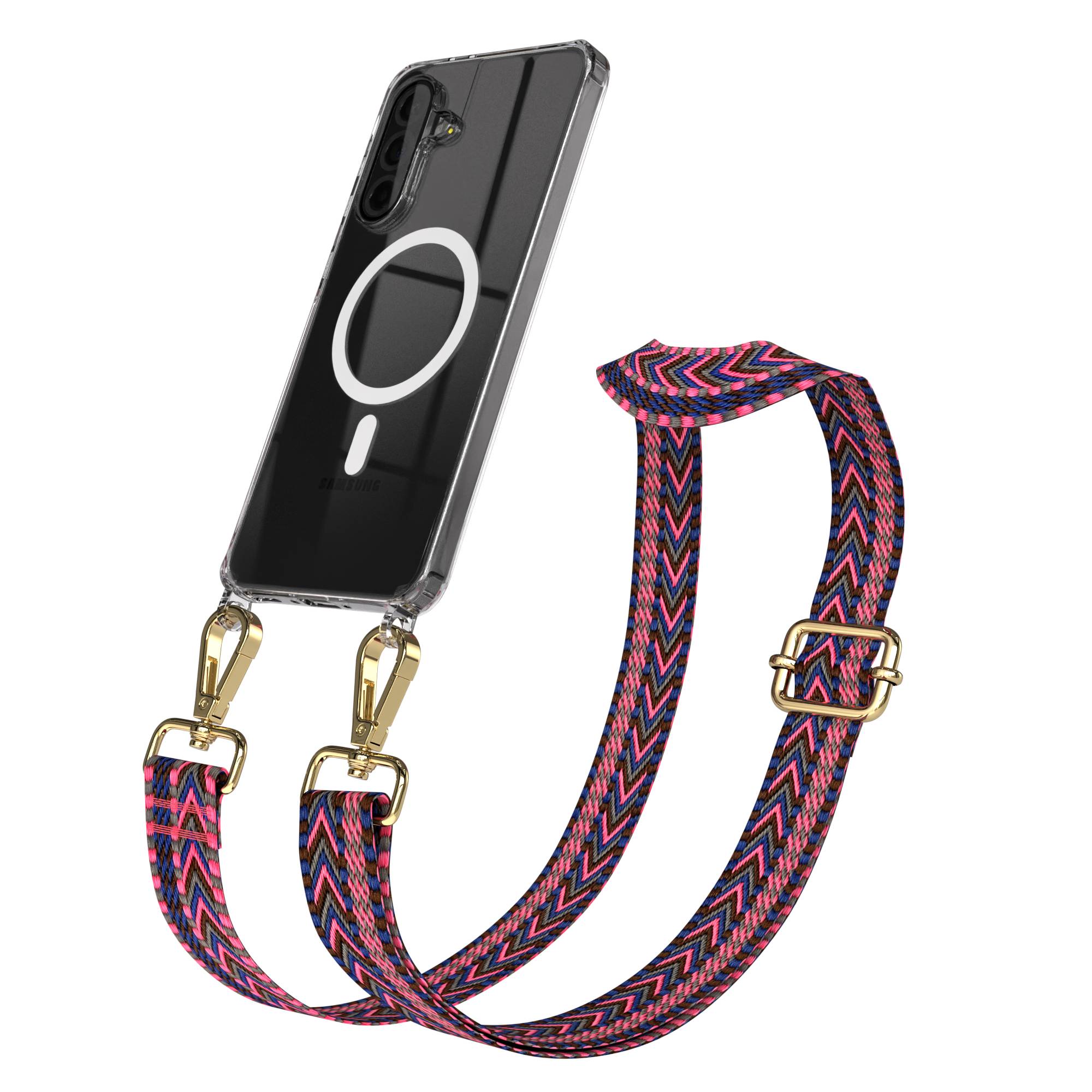 Samsung Galaxy A36 Handykette MagSafe mit Boho Band verstellbarer Trageriemen