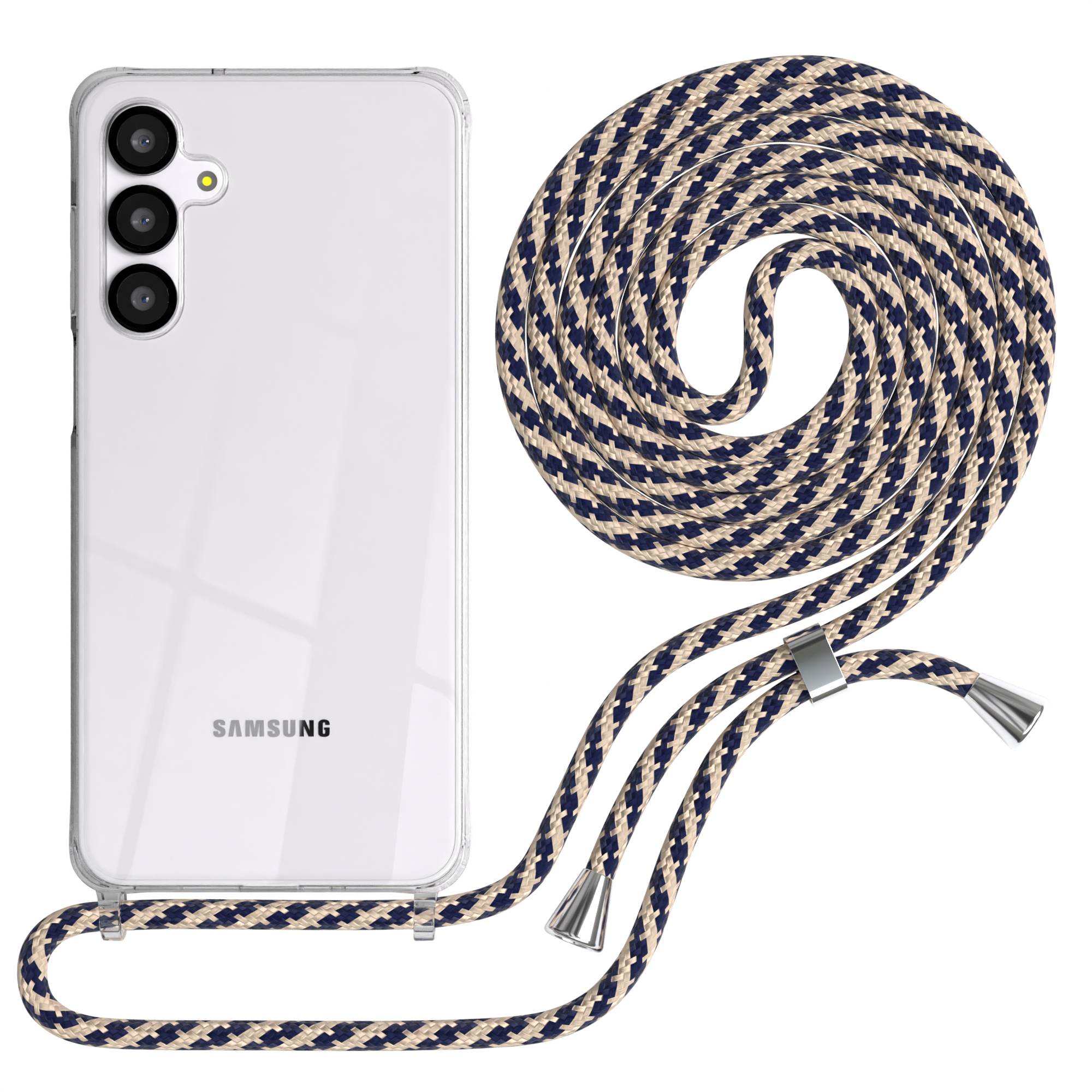 Galaxy A-6 Serie transparente Hülle + Kordel