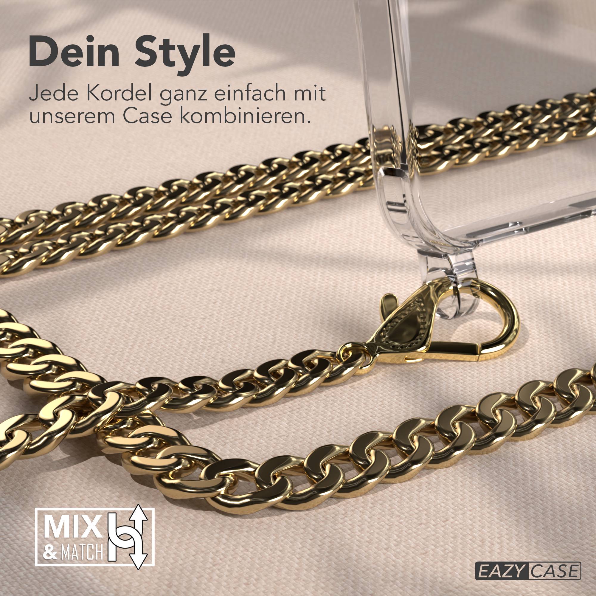 Galaxy A16 Hülle mit Metallkette + Schwarze Kordel