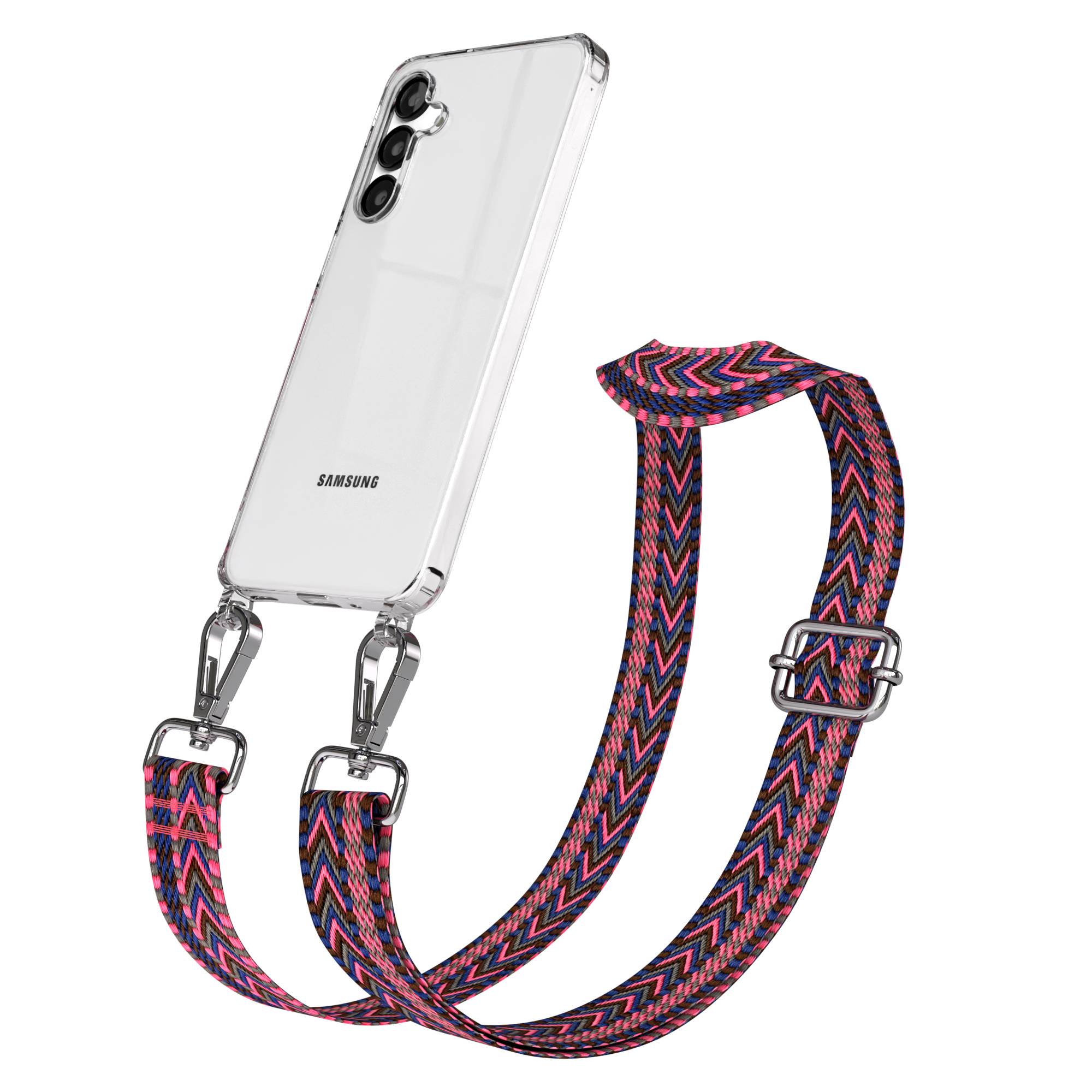 Samsung Galaxy A16 Handykette mit verstellbarem Boho Band Set