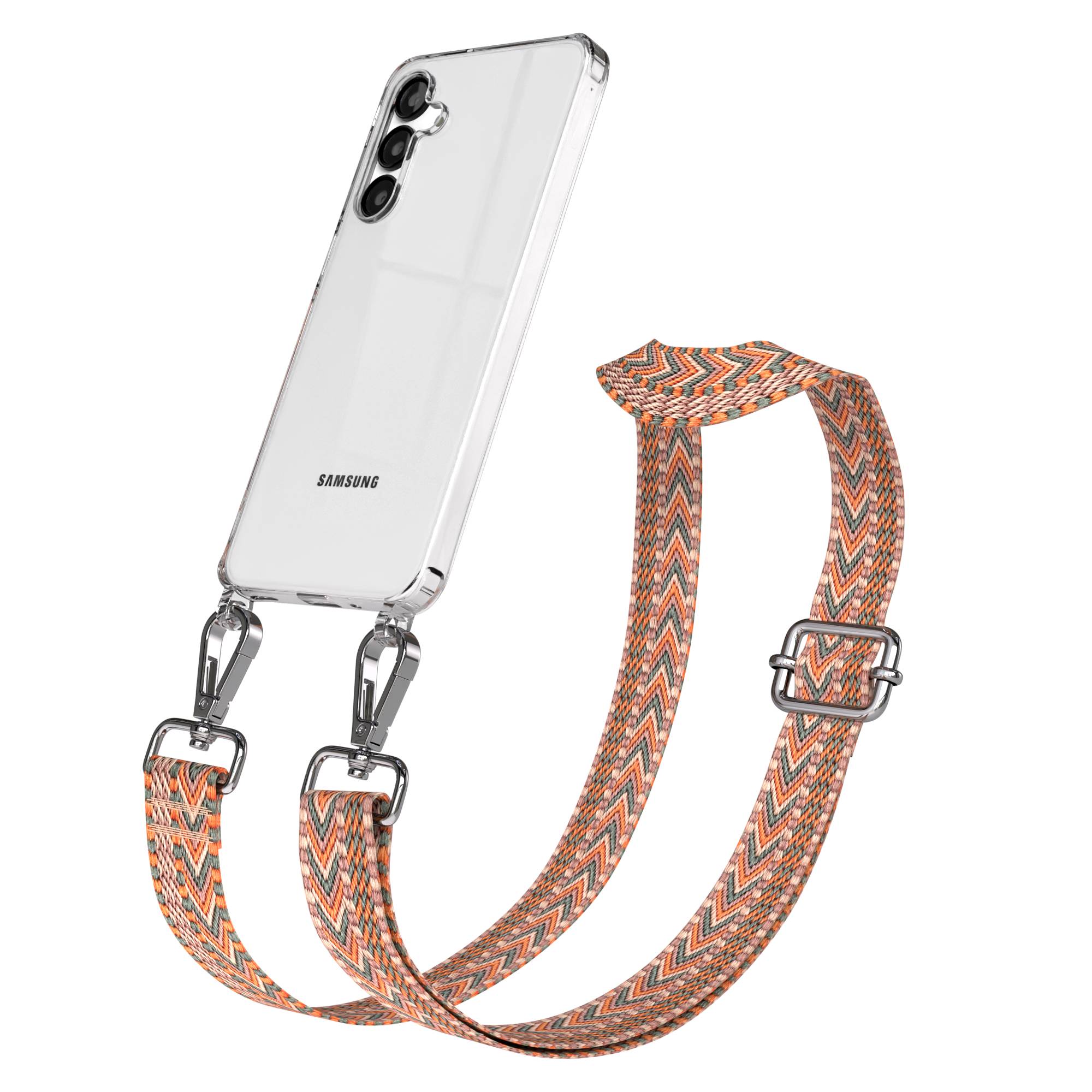 Samsung Galaxy A16 Handykette mit verstellbarem Boho Band Set