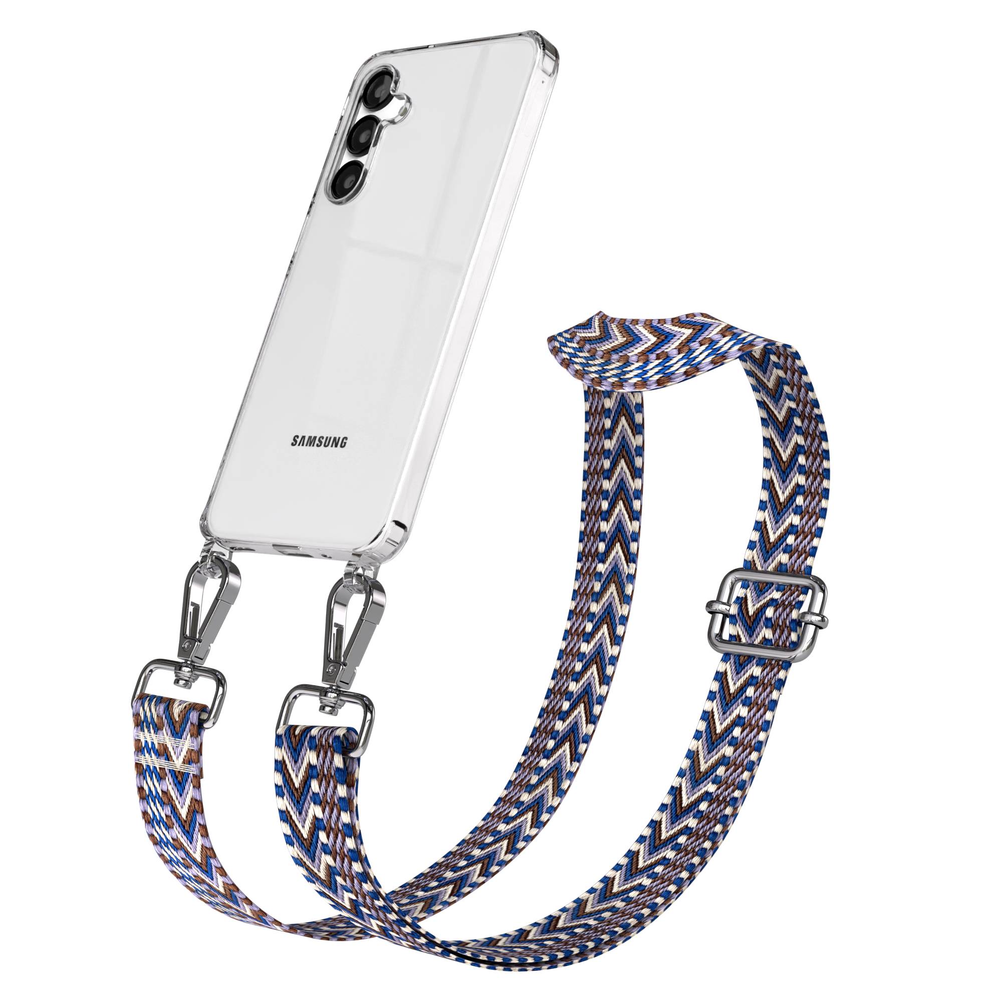 Samsung Galaxy A16 Handykette mit verstellbarem Boho Band Set