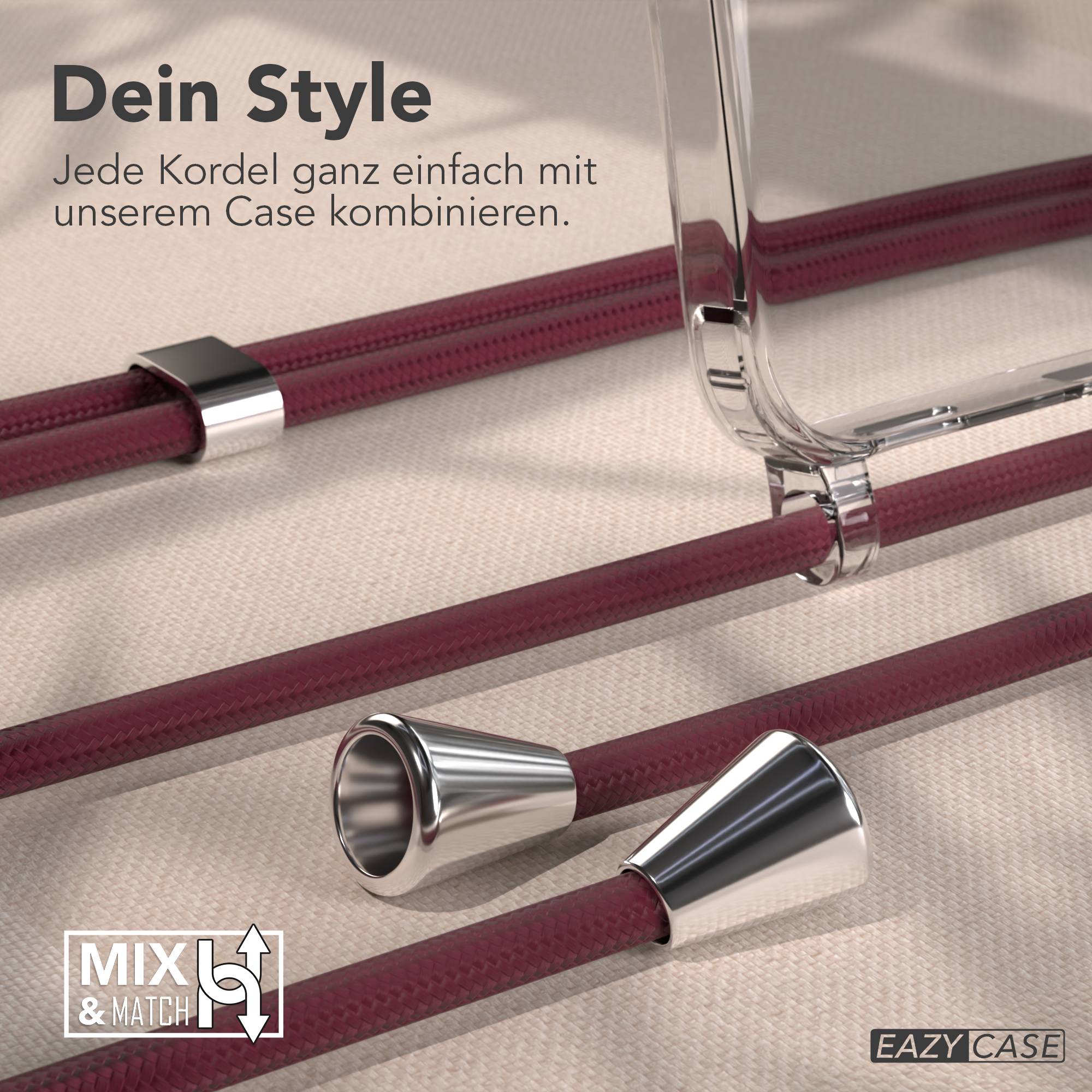 Galaxy A16 transparente Hülle + Kordel mit MagSafe