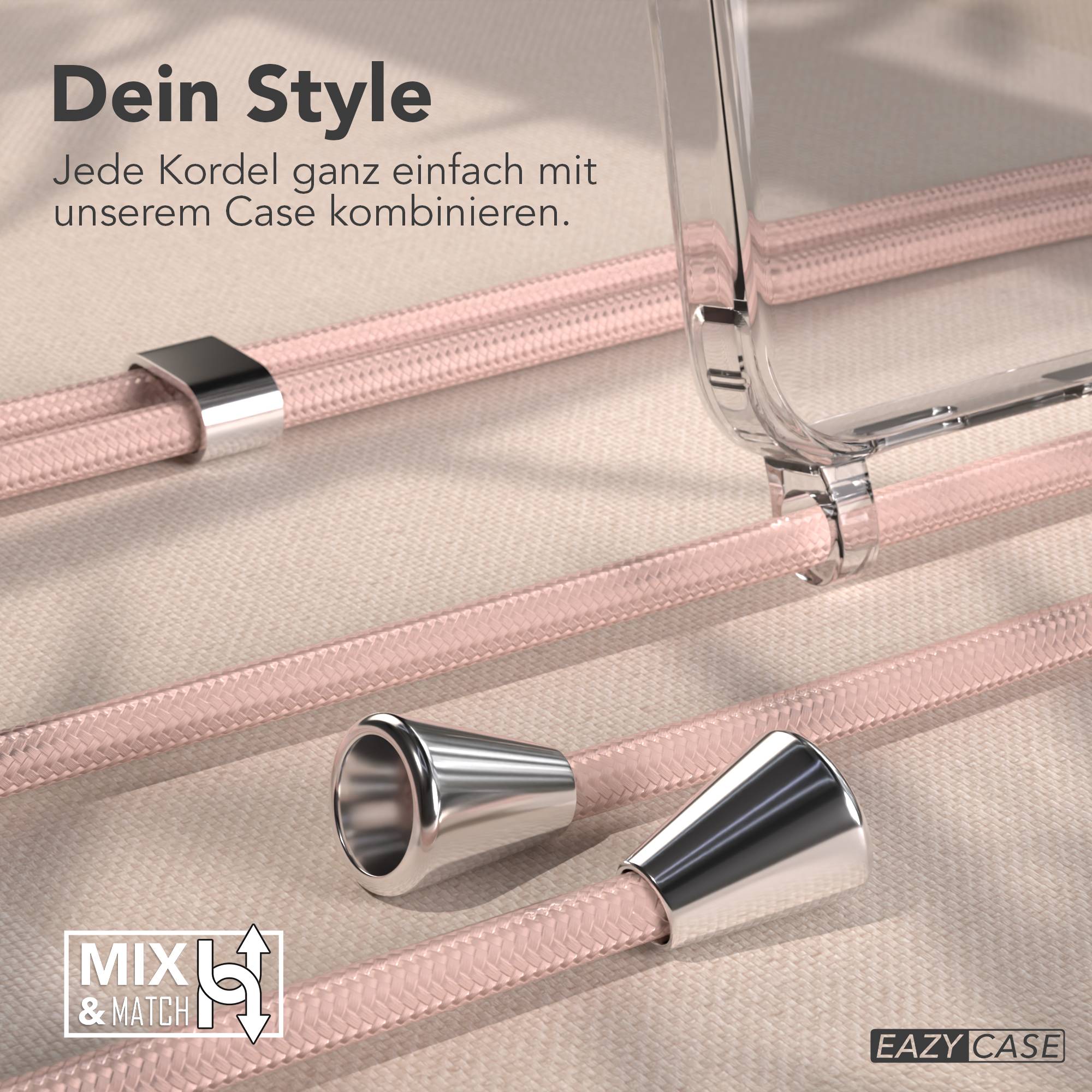 Galaxy A16 transparente Hülle + Kordel mit MagSafe