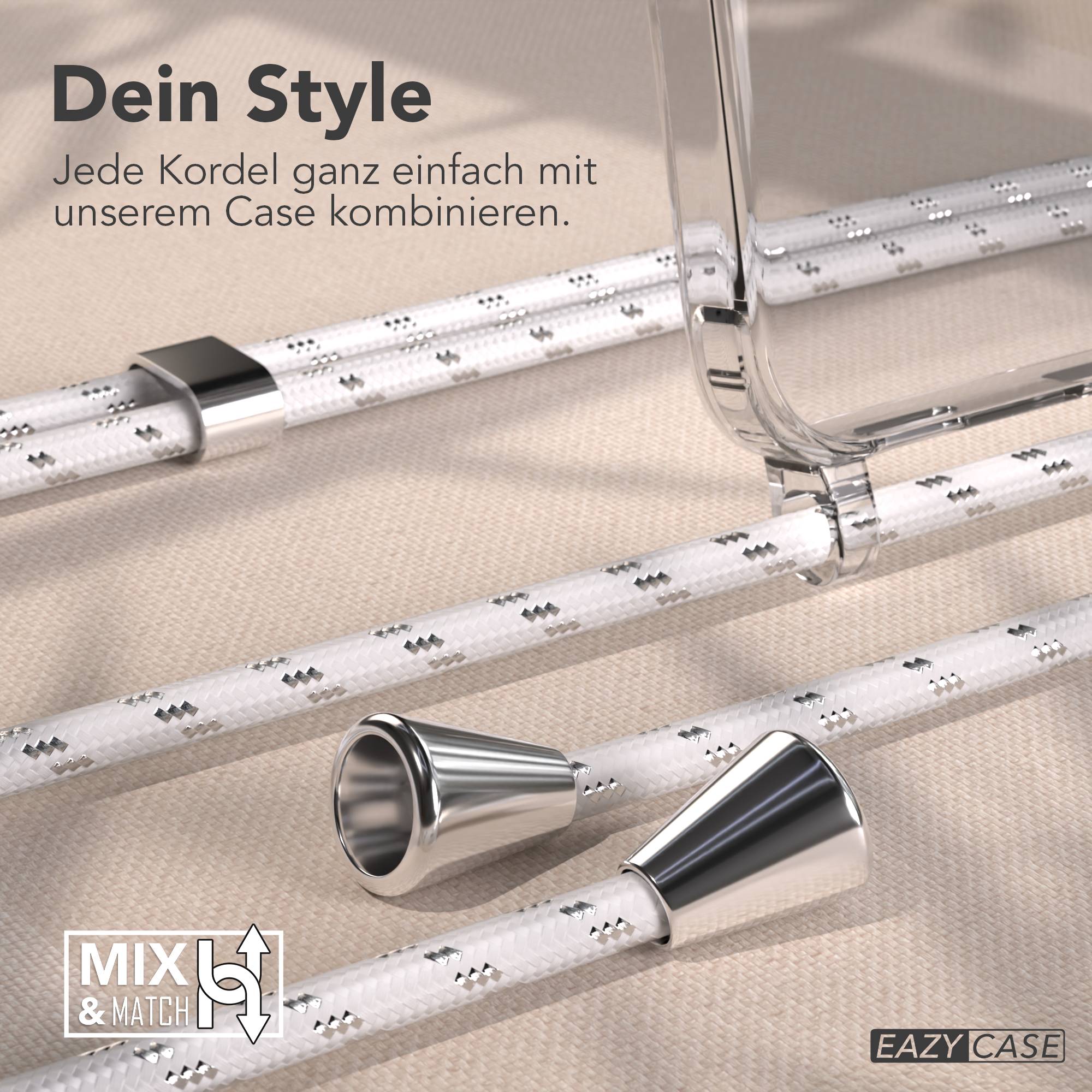 Galaxy A16 transparente Hülle + Kordel mit MagSafe