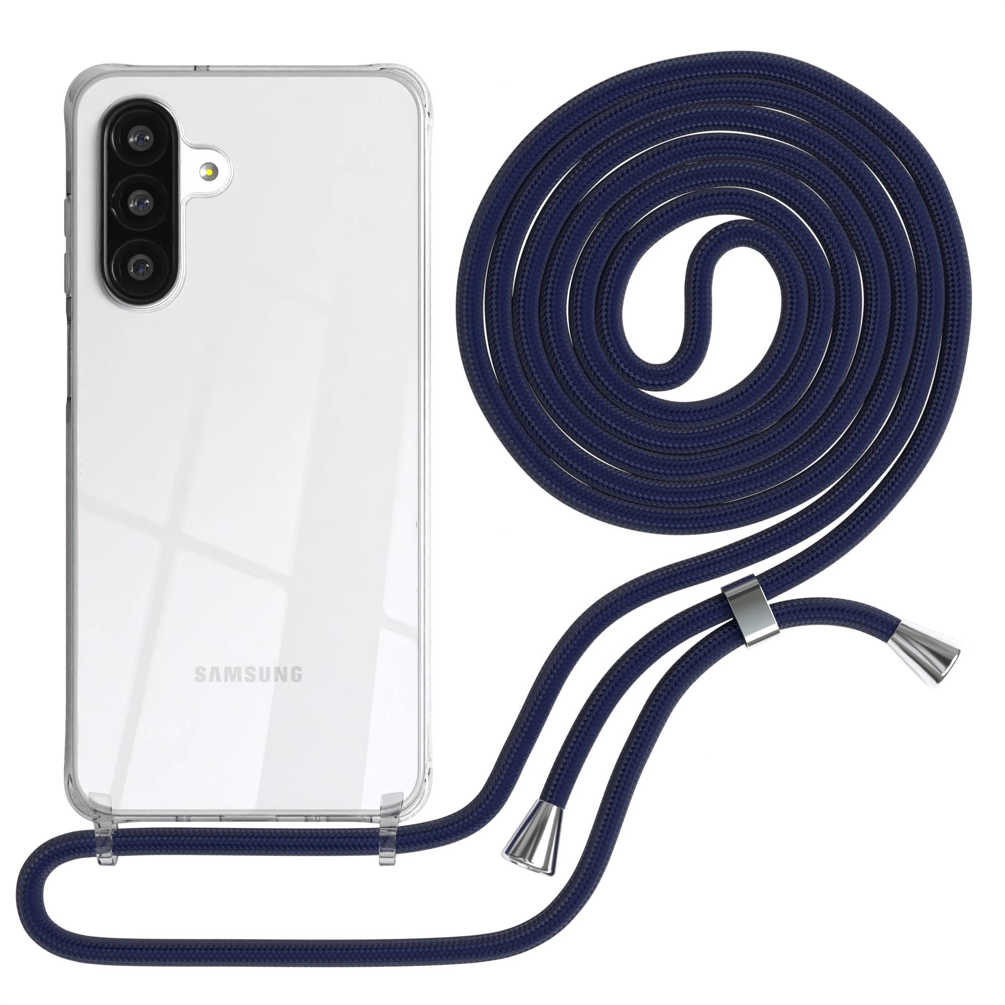 Galaxy A26 transparente Hülle + Kordel