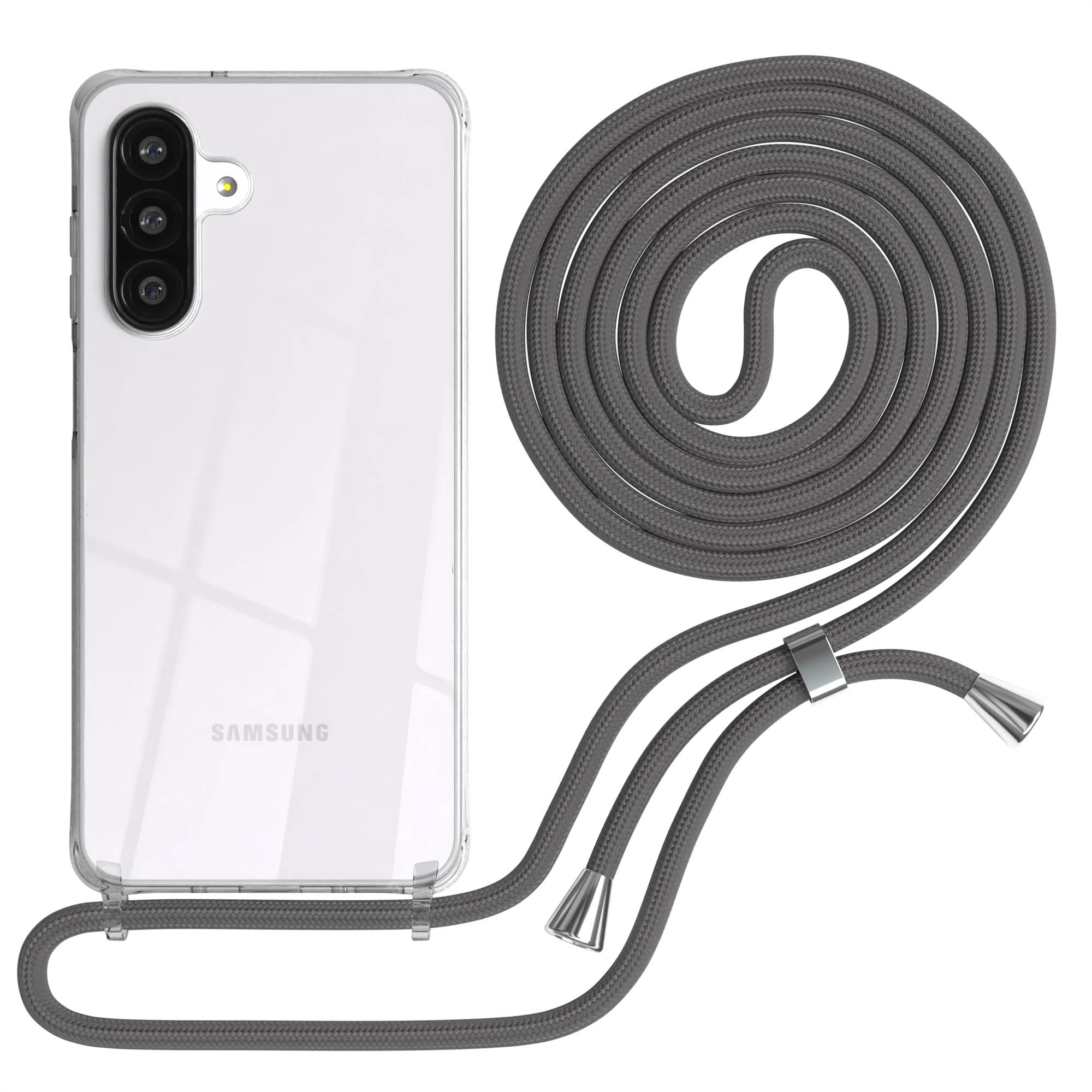 Galaxy A26 transparente Hülle + Kordel