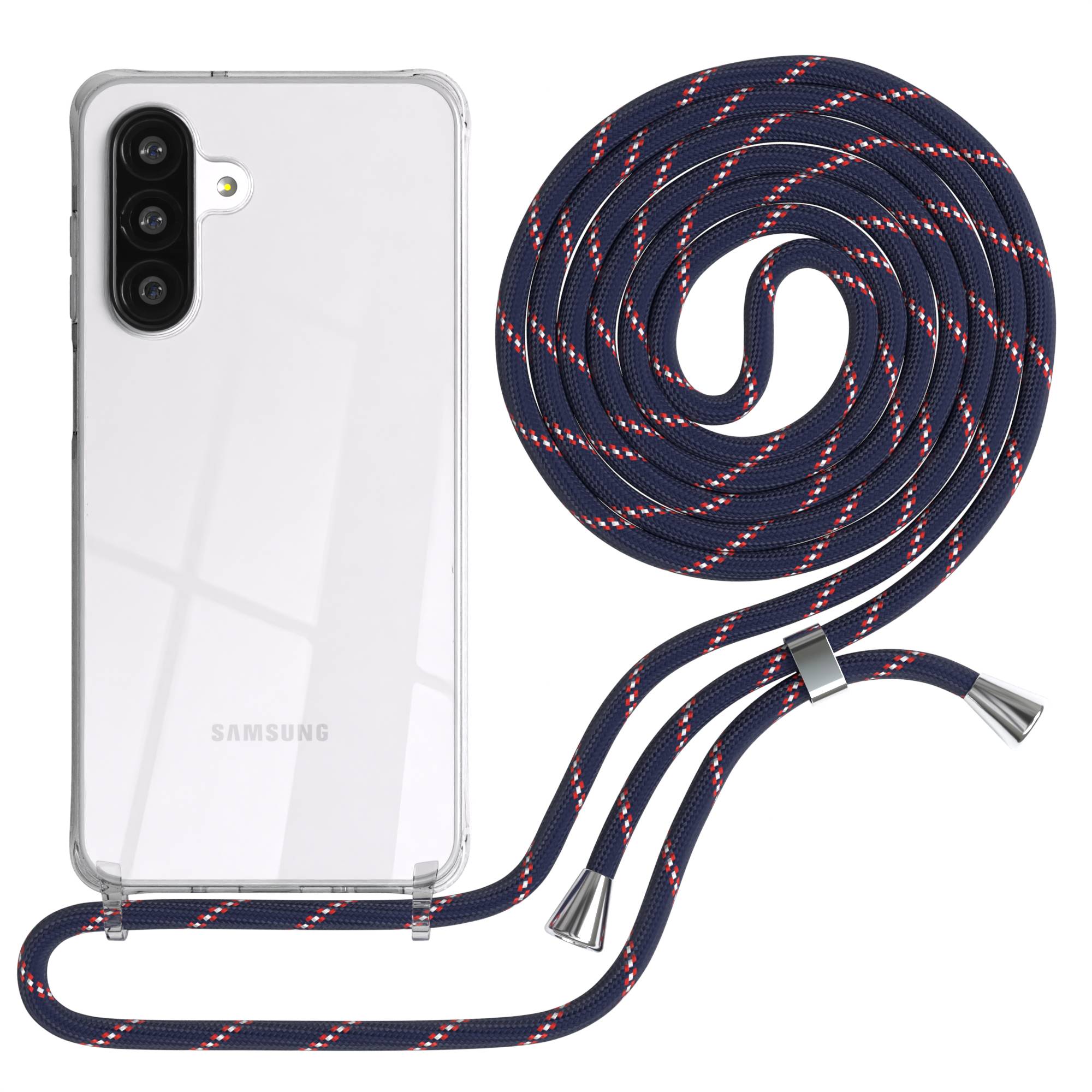 Galaxy A26 transparente Hülle + Kordel