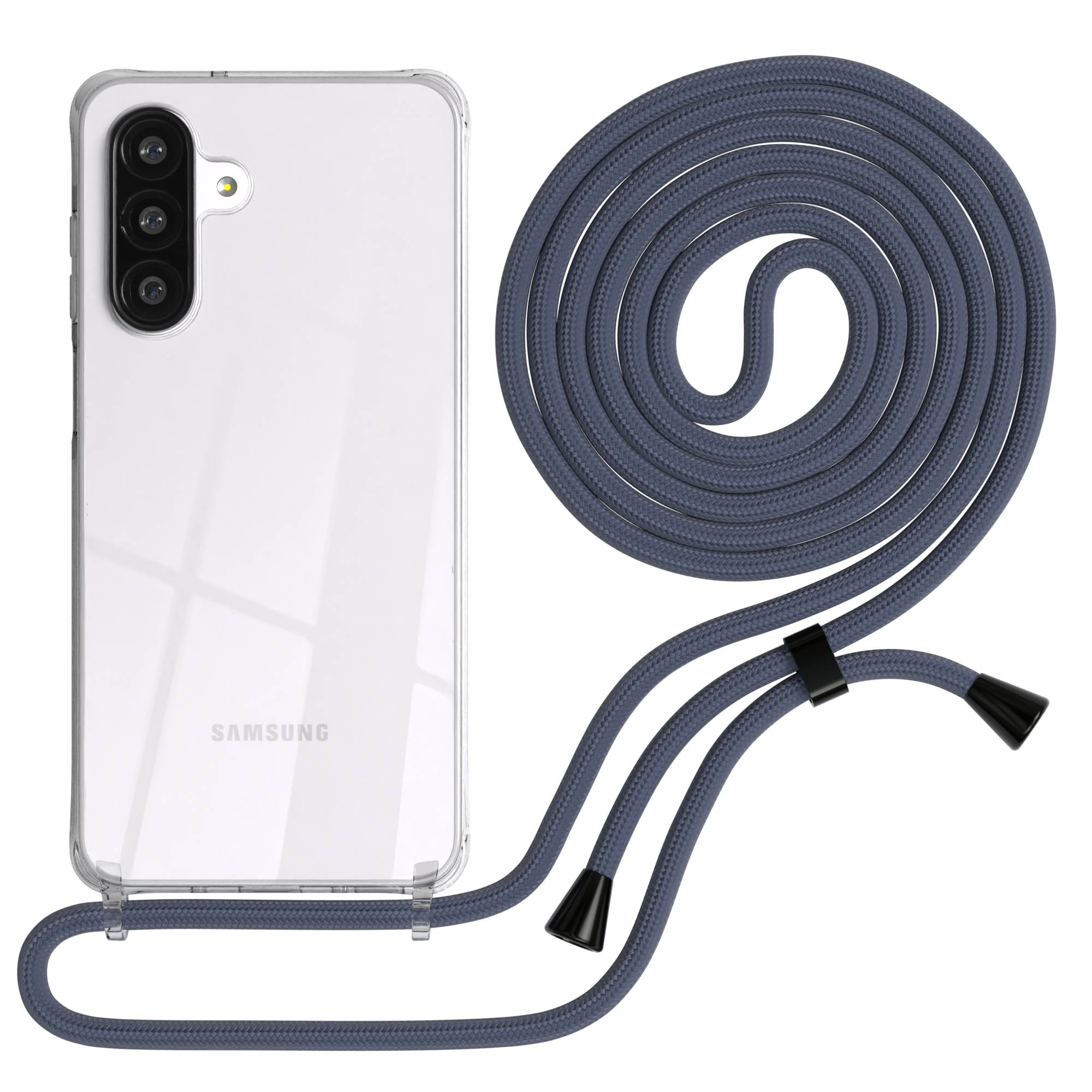 Galaxy A26 transparente Hülle + Kordel