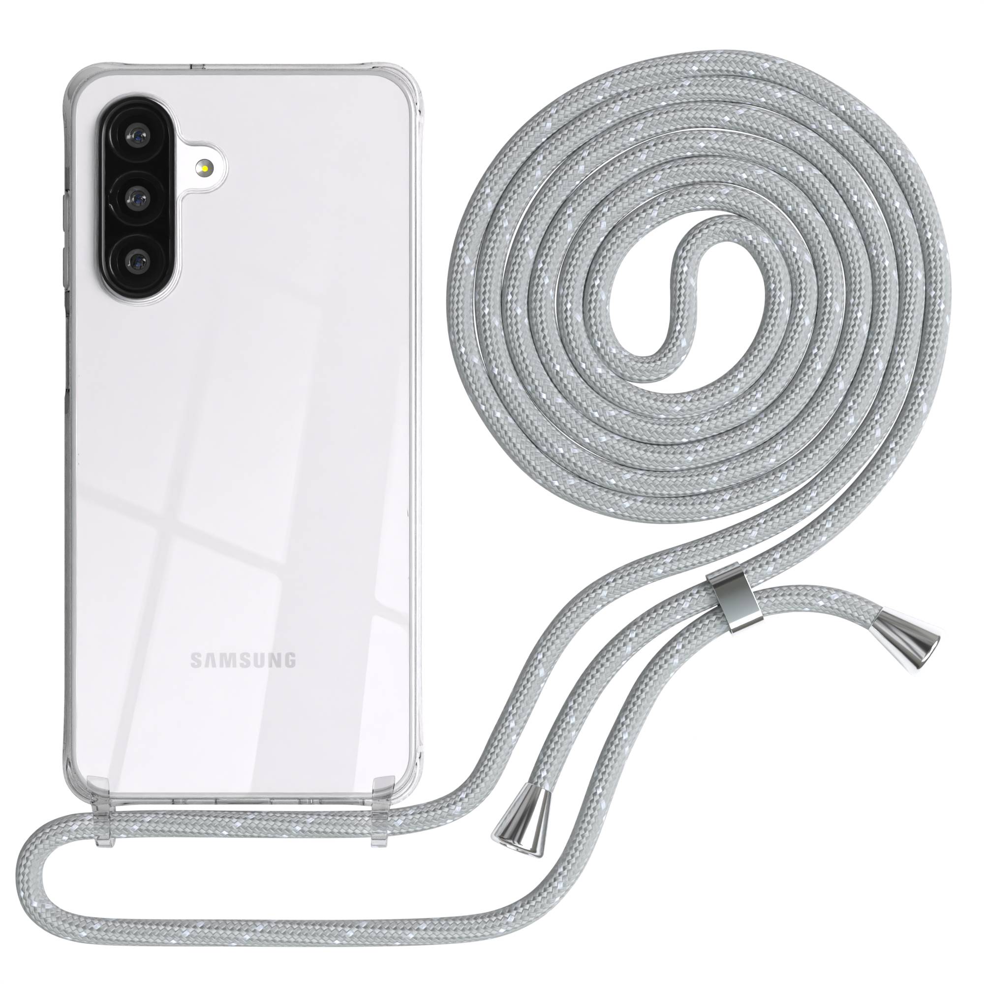 Galaxy A26 transparente Hülle + Kordel