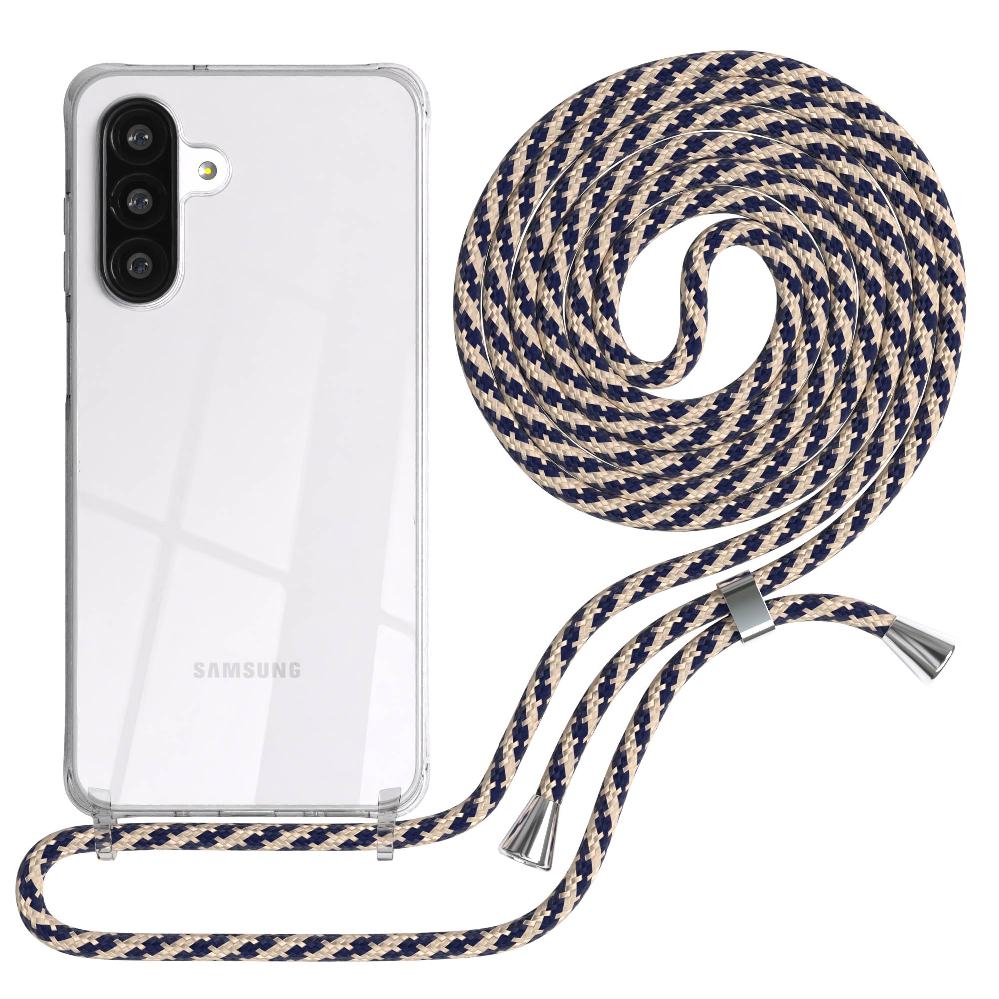 Galaxy A26 transparente Hülle + Kordel