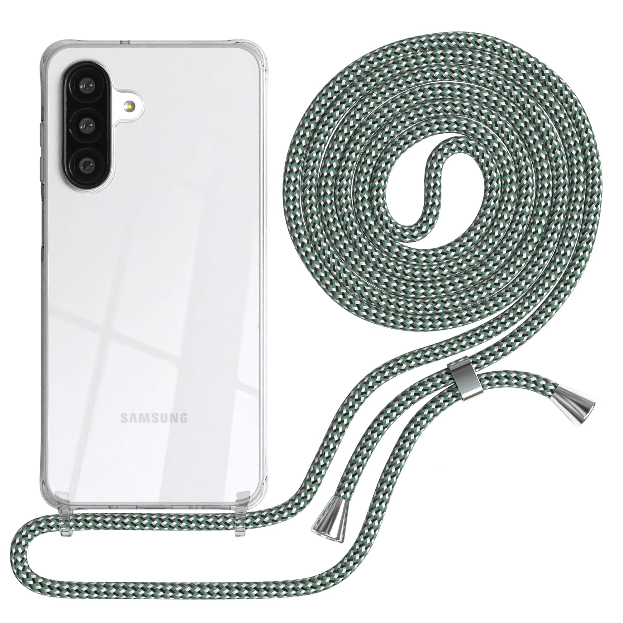 Galaxy A26 transparente Hülle + Kordel