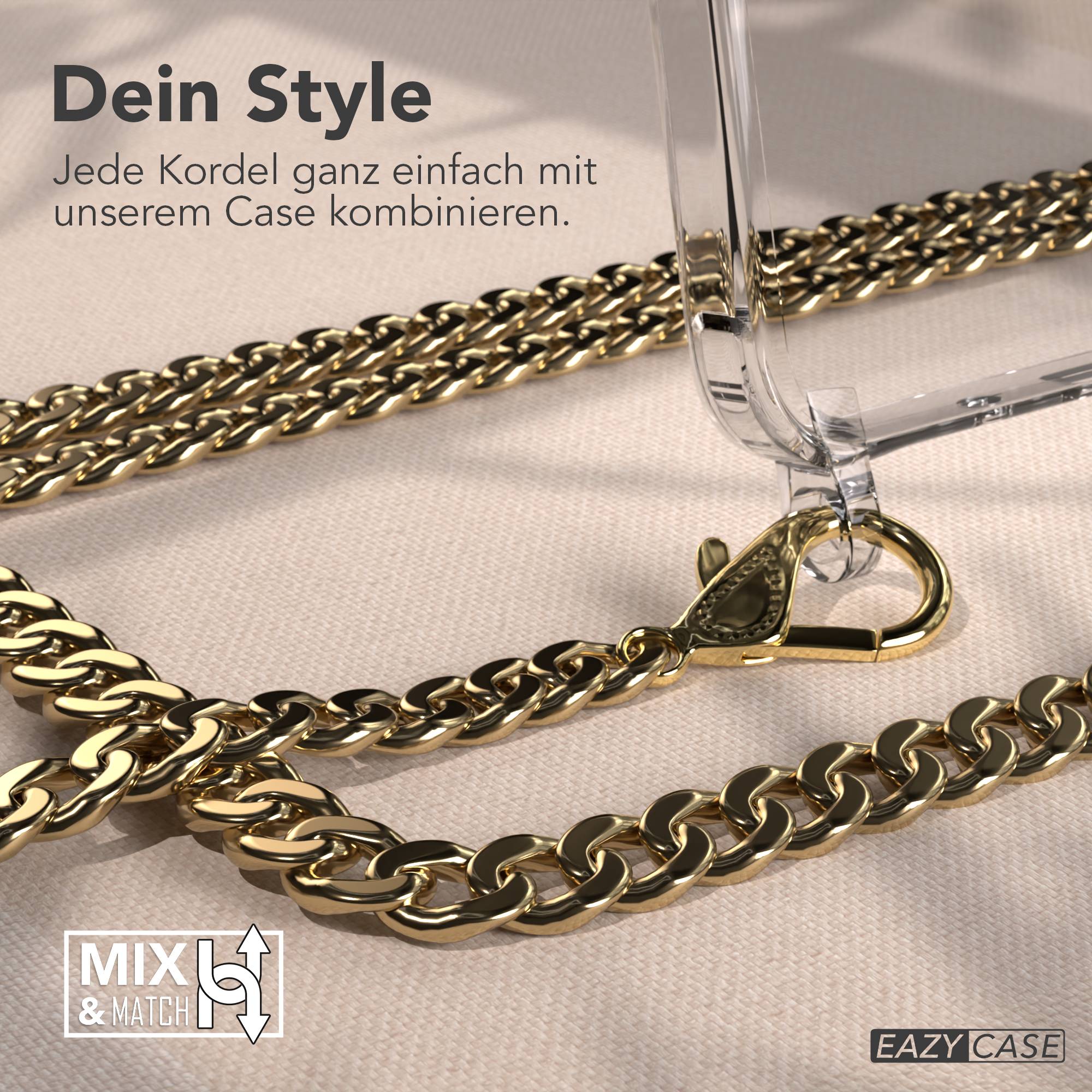 Galaxy A26 Hülle mit Metallkette + Schwarze Kordel