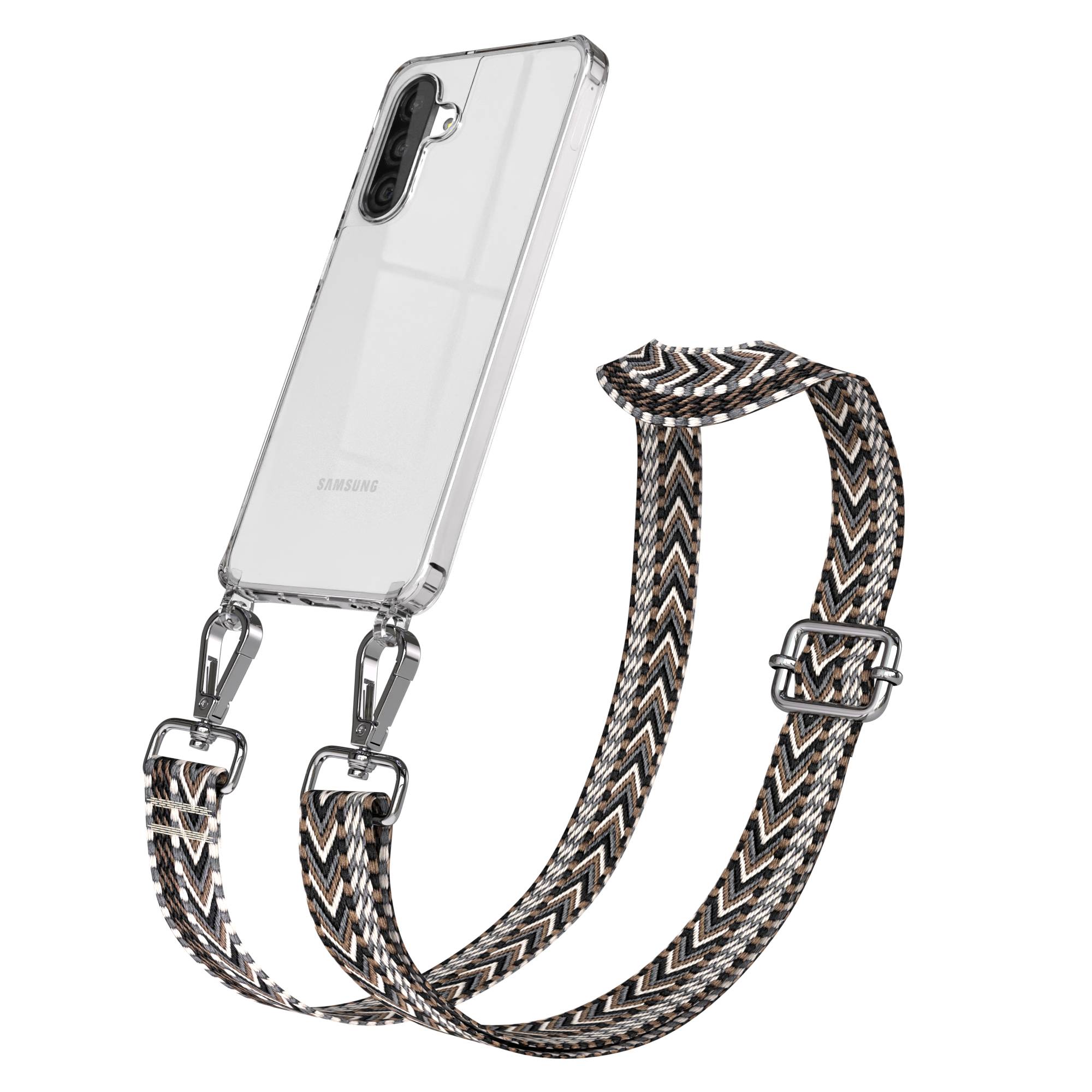 Samsung Galaxy A26 Handykette mit Boho Band verstellbarer Trageriemen
