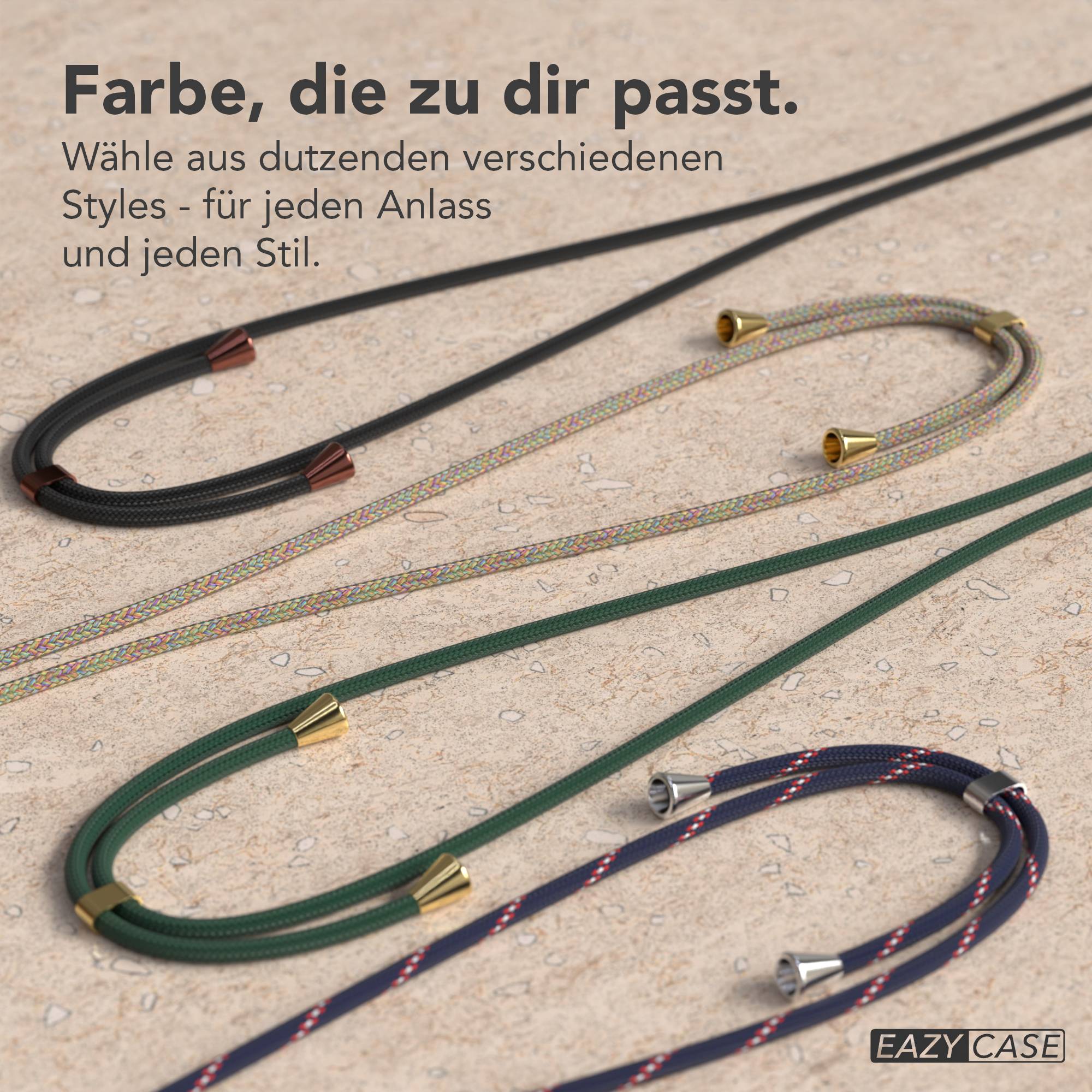 Galaxy A36 transparente Hülle + Kordel