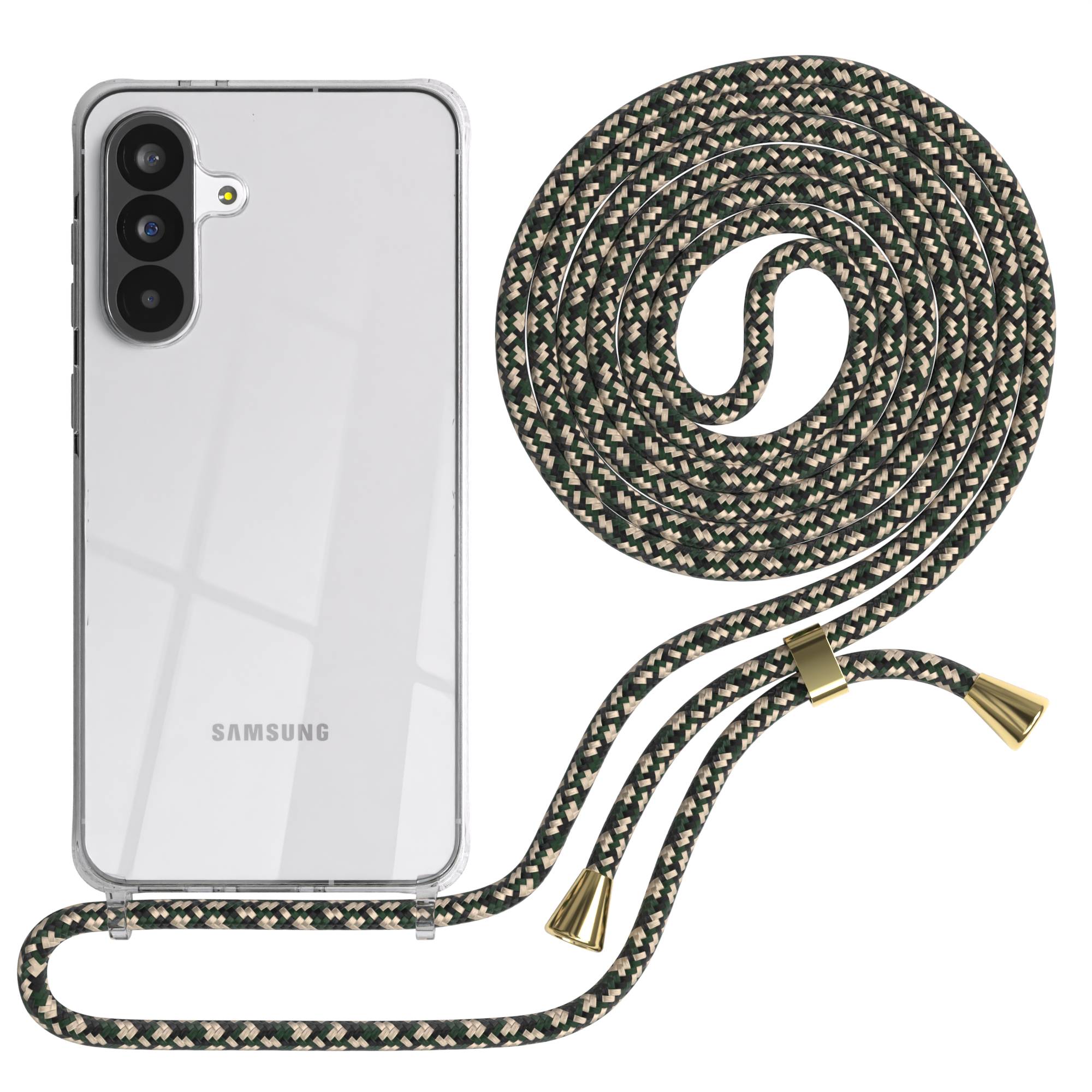 Galaxy A56 transparente Hülle + Kordel