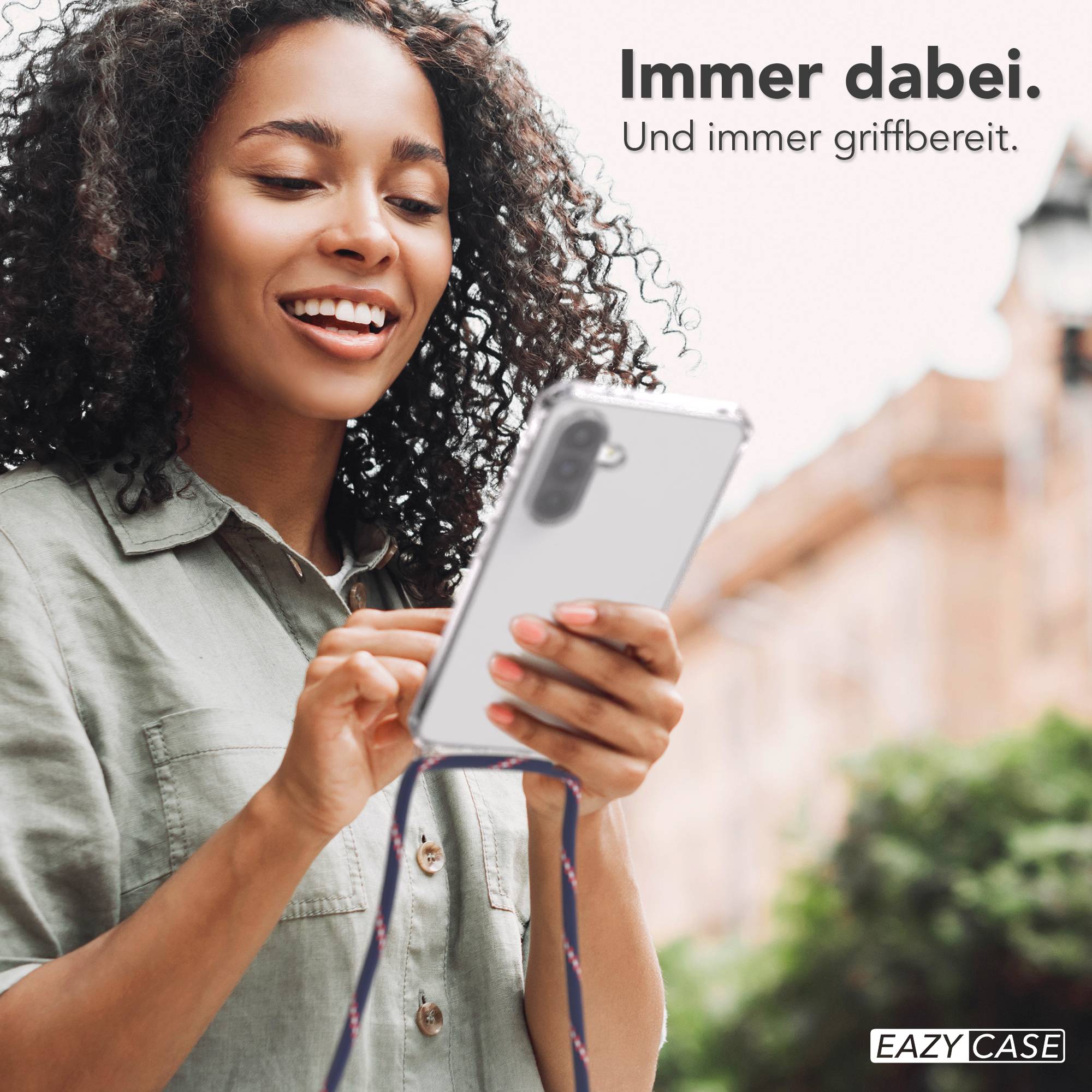 Galaxy A56 transparente Hülle + Kordel