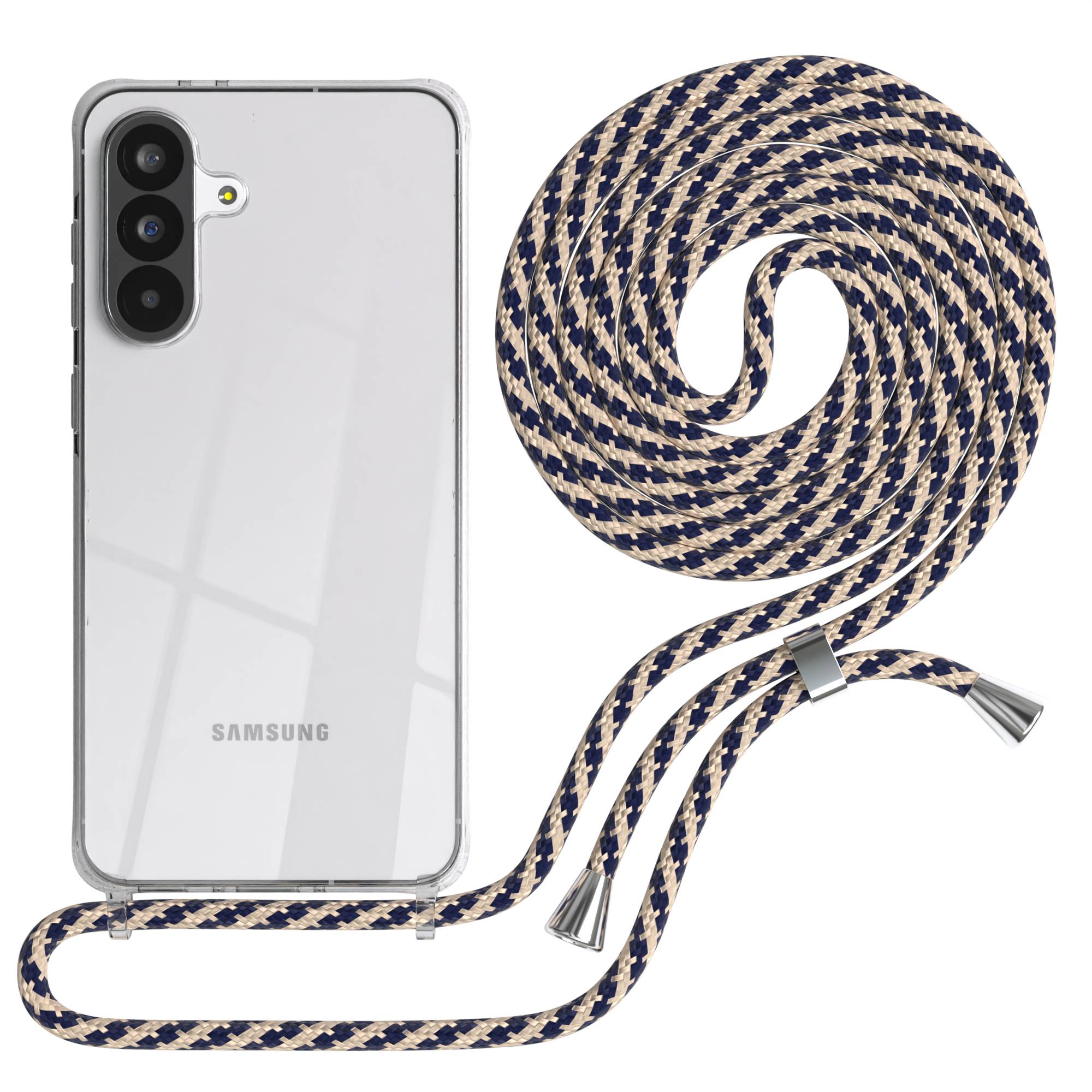 Galaxy A56 transparente Hülle + Kordel