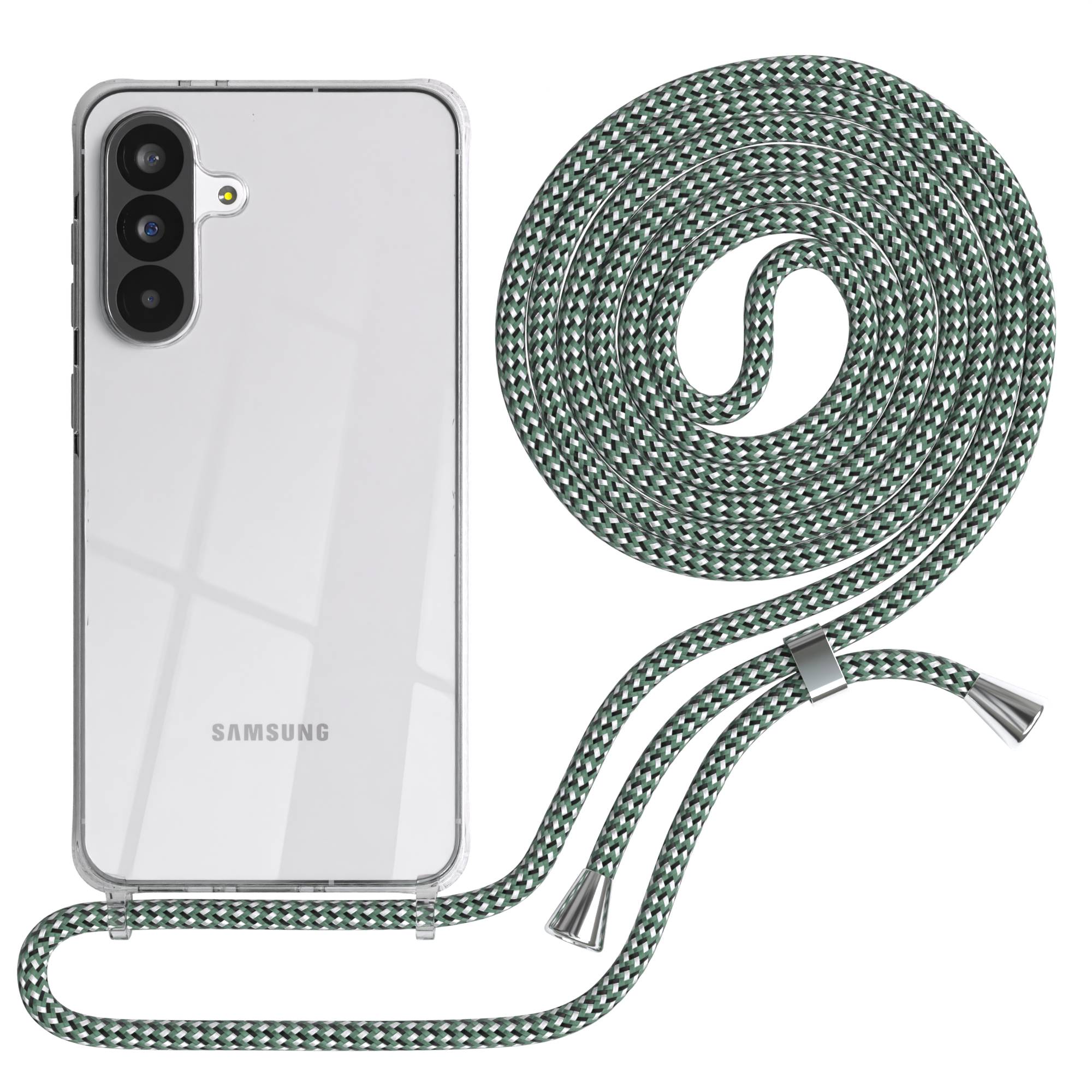 Galaxy A56 transparente Hülle + Kordel
