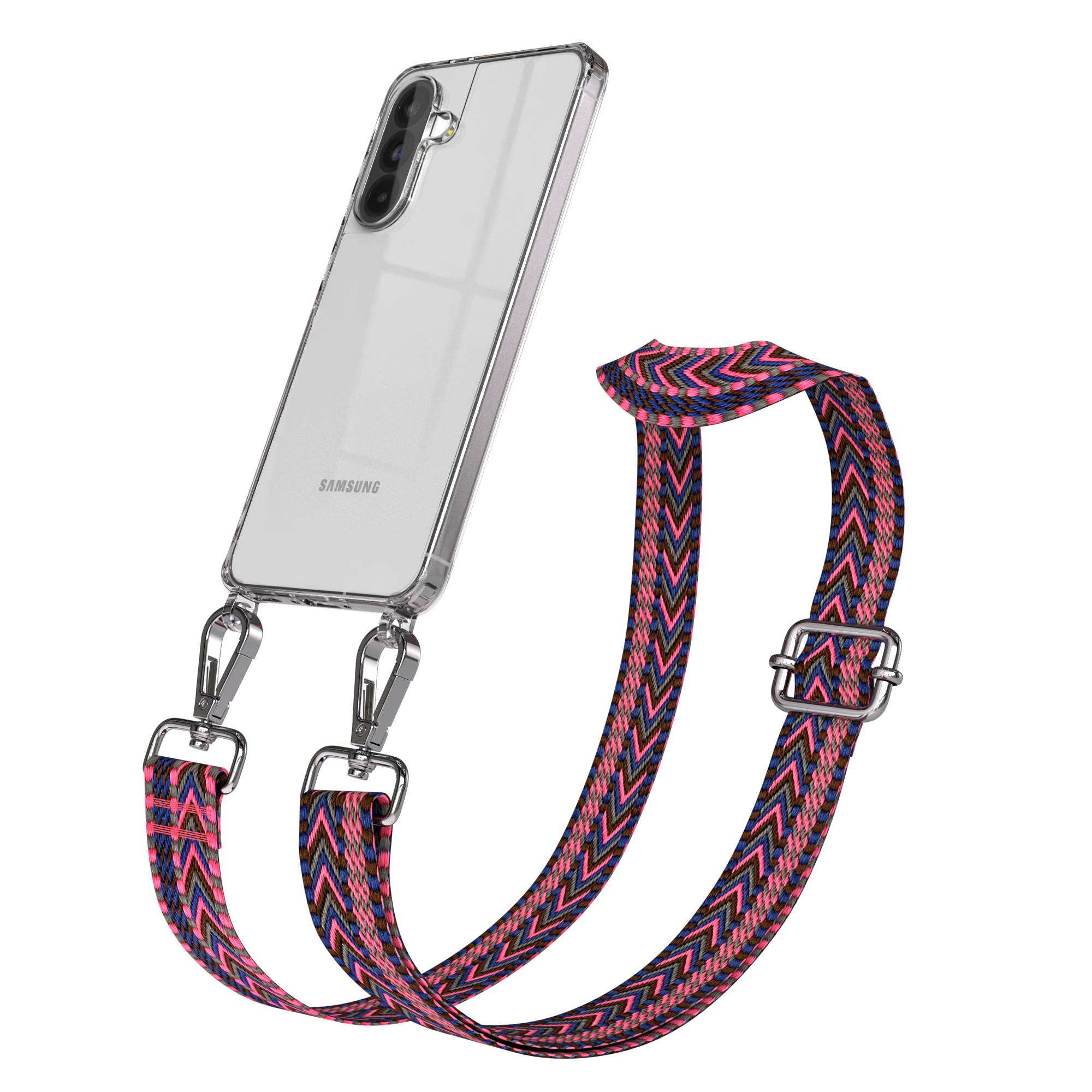 Samsung Galaxy A56 Handykette mit Boho Band verstellbar