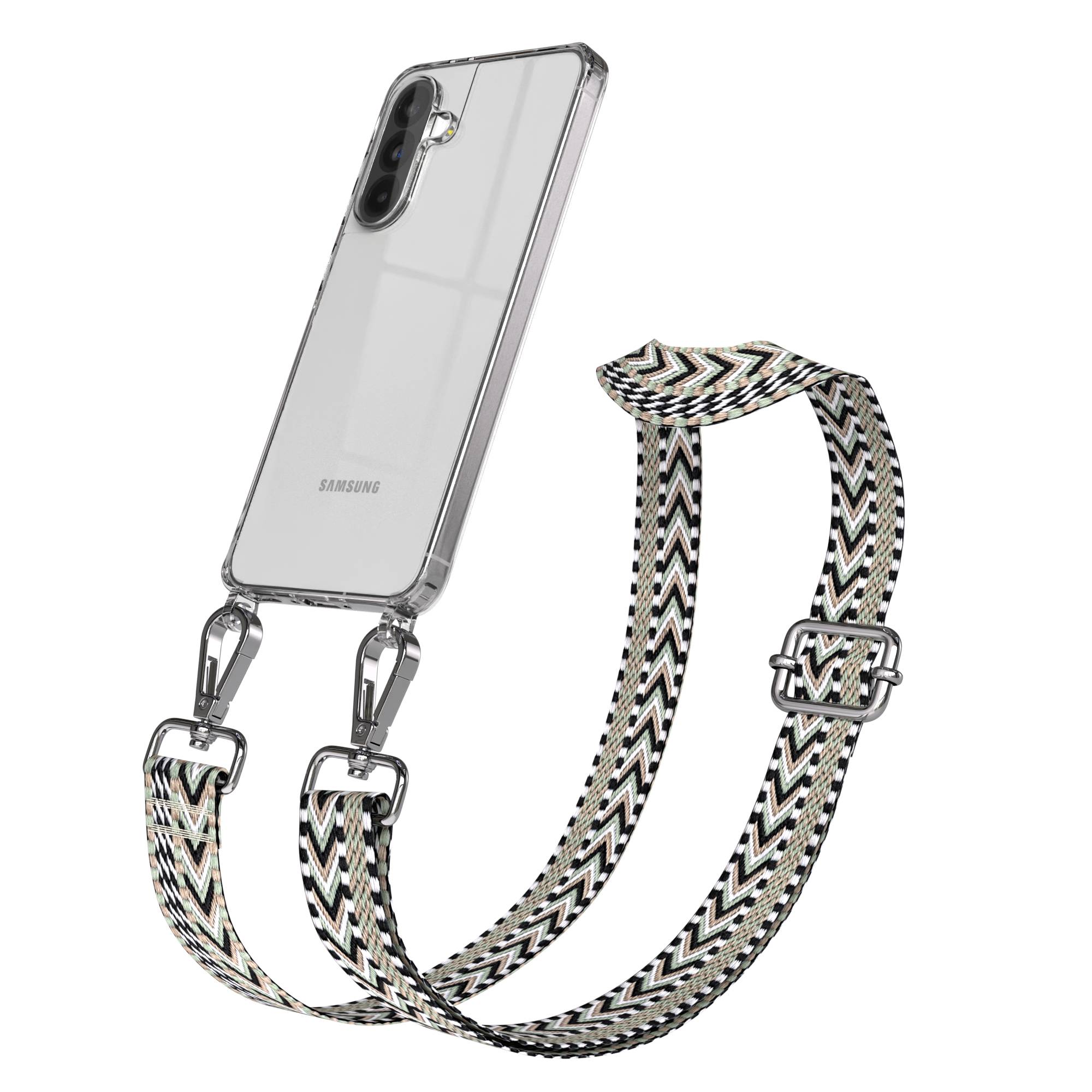 Samsung Galaxy A56 Handykette mit Boho Band verstellbar