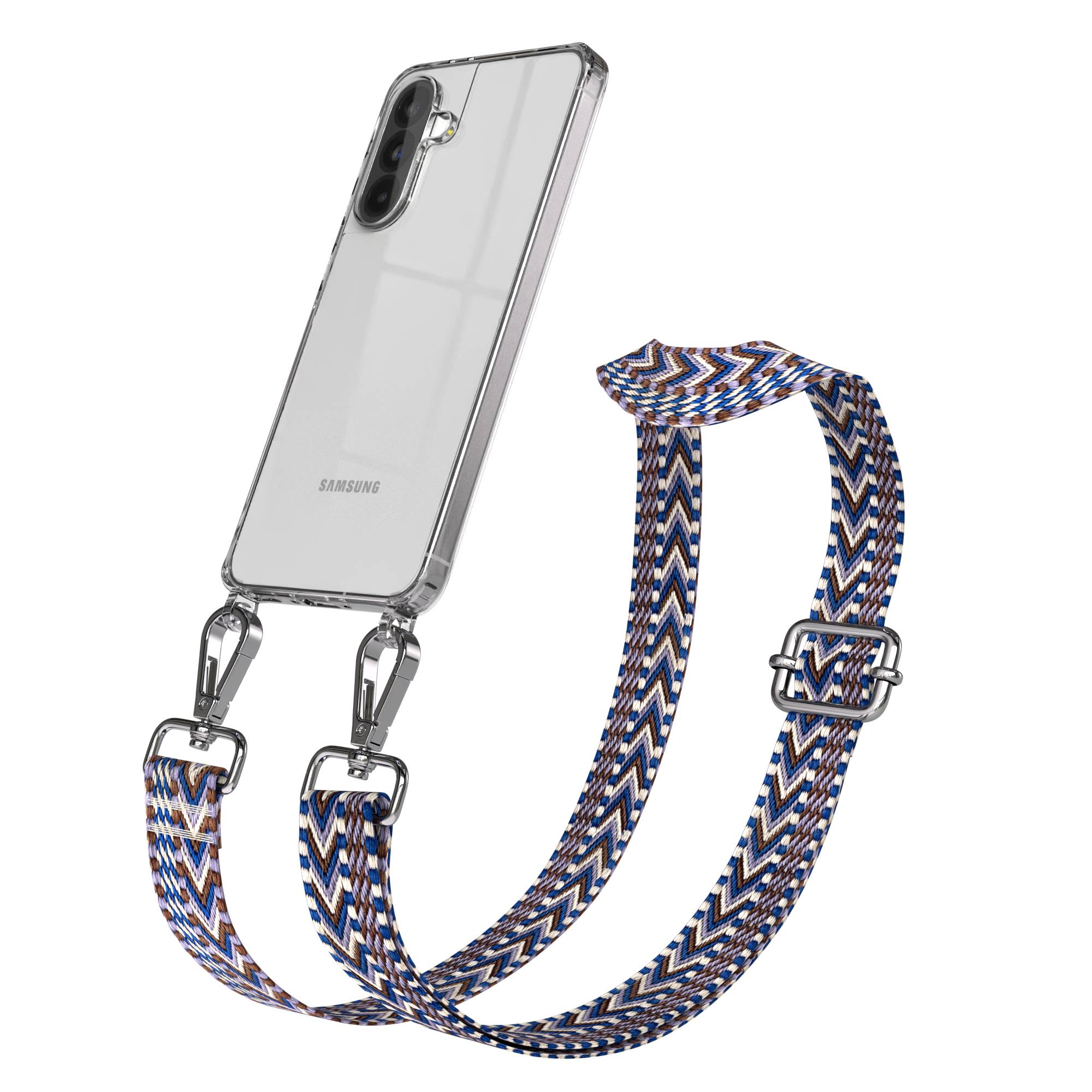 Samsung Galaxy A56 Handykette mit Boho Band verstellbar