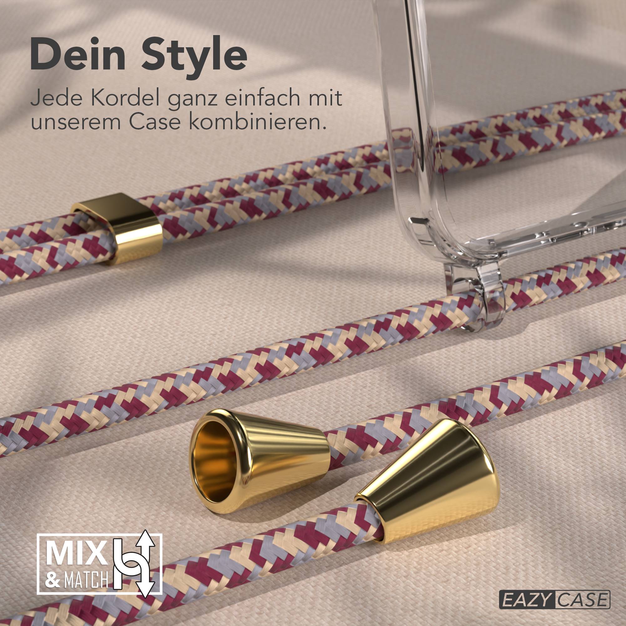 Galaxy A56 transparente Hülle + Kordel mit MagSafe