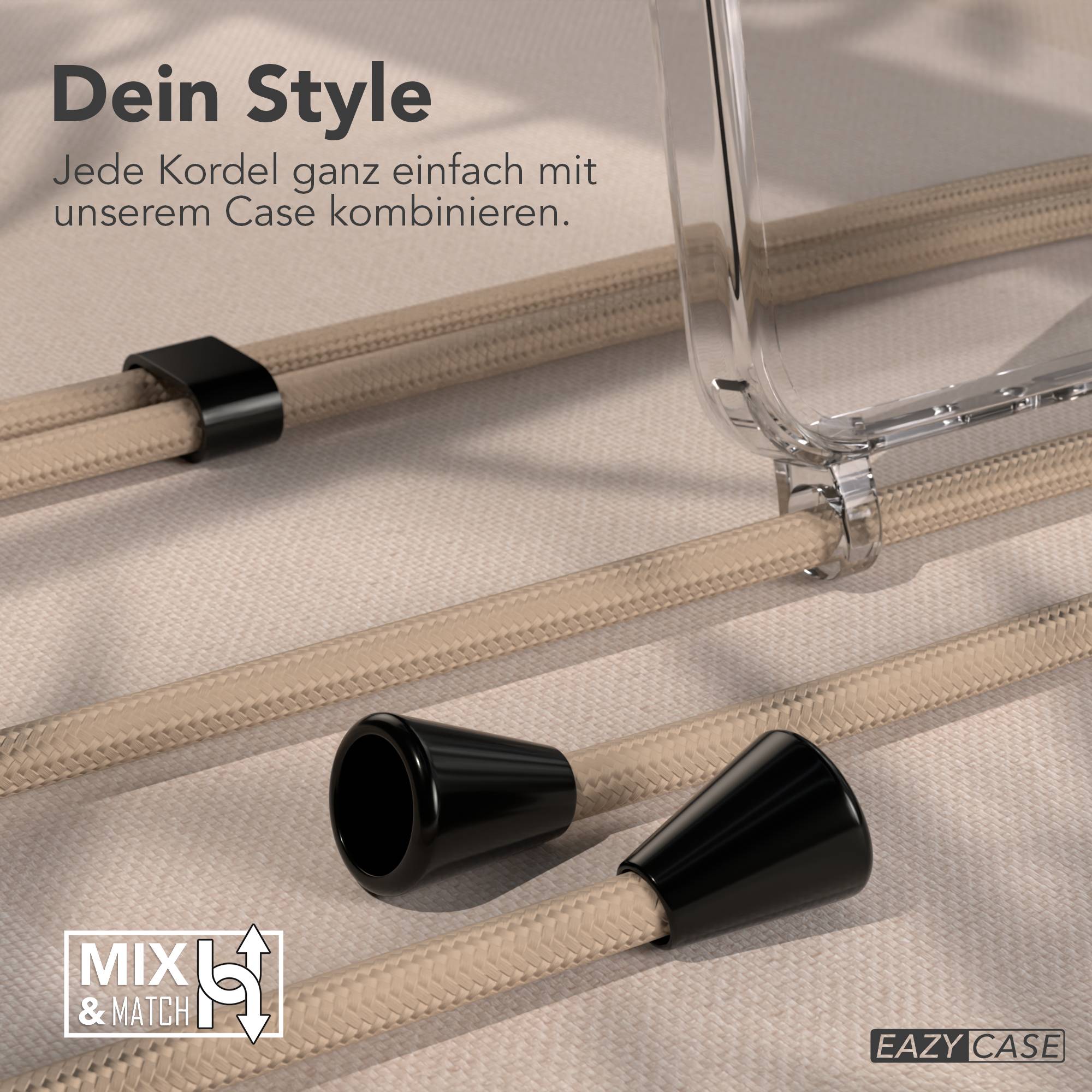 Galaxy A56 transparente Hülle + Kordel mit MagSafe