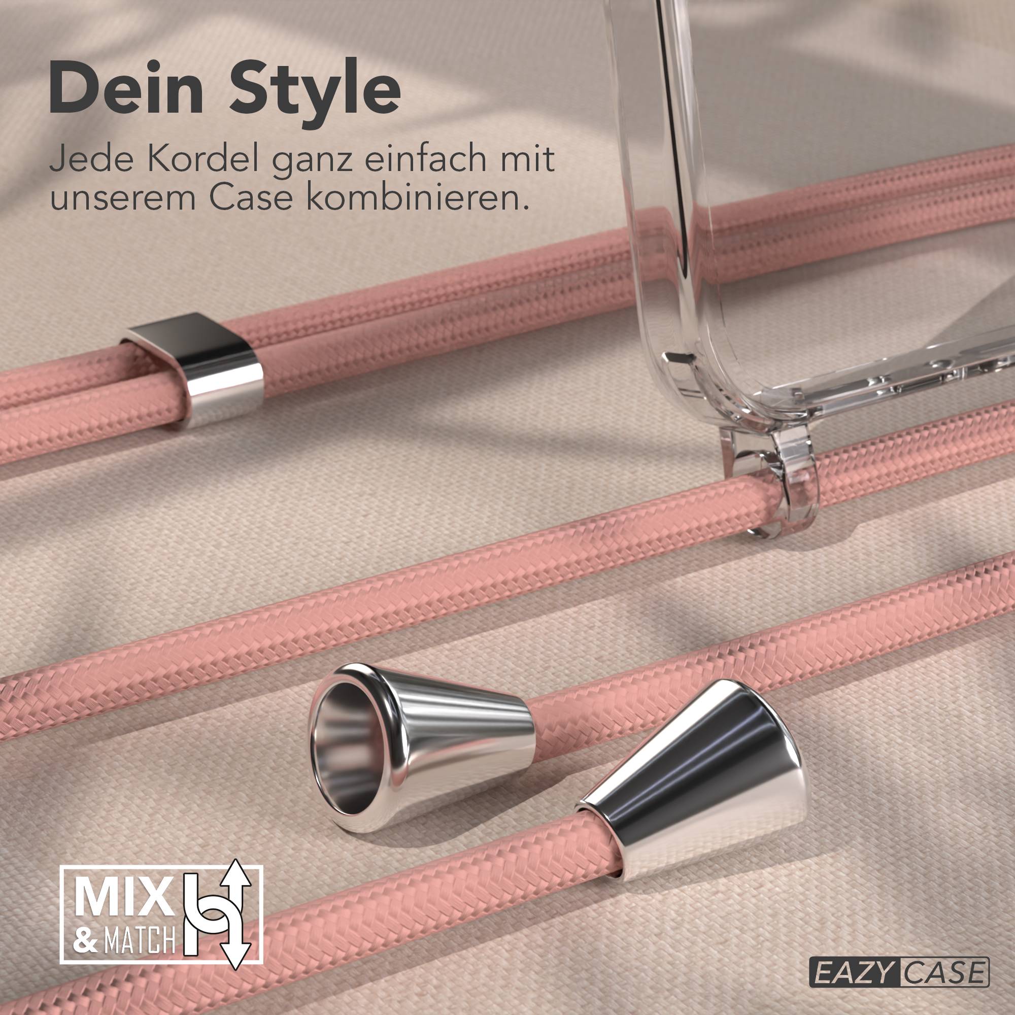 Galaxy A56 transparente Hülle + Kordel mit MagSafe