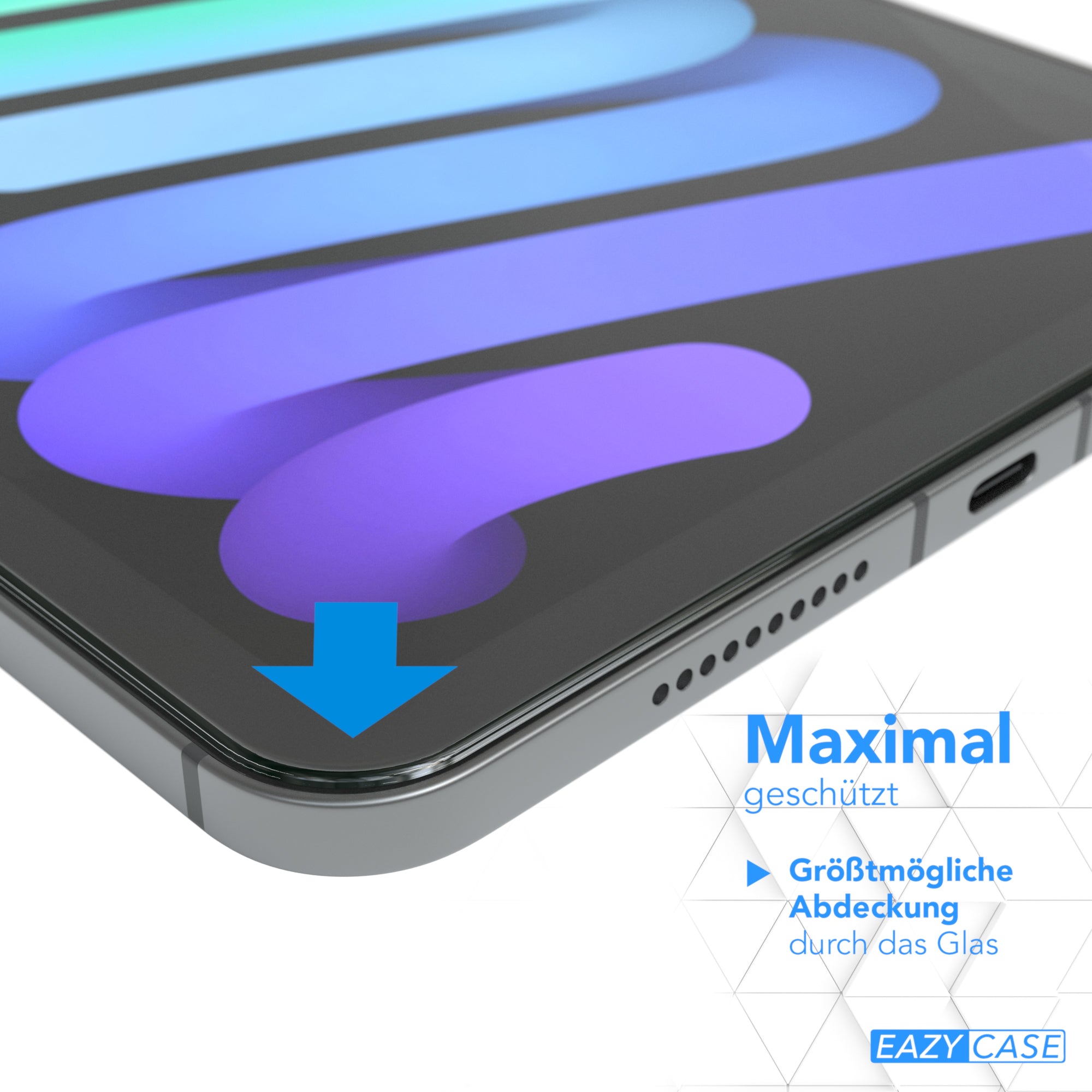 iPad Mini 7 . Gen (2024) - A17 Pro Glasfolie