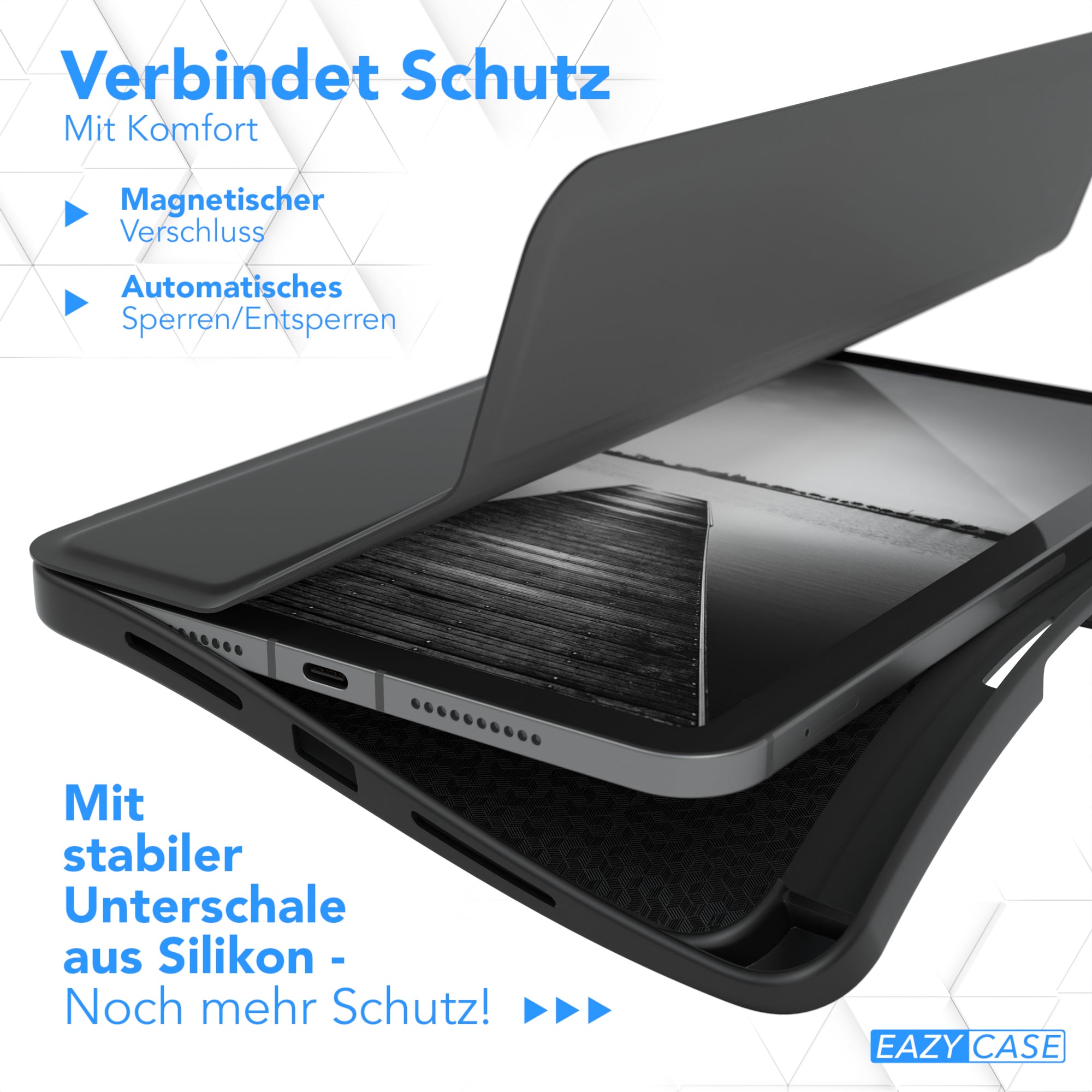 iPad Mini 7. Gen (2024) - A17 Pro Smartcase mit Stifthalter