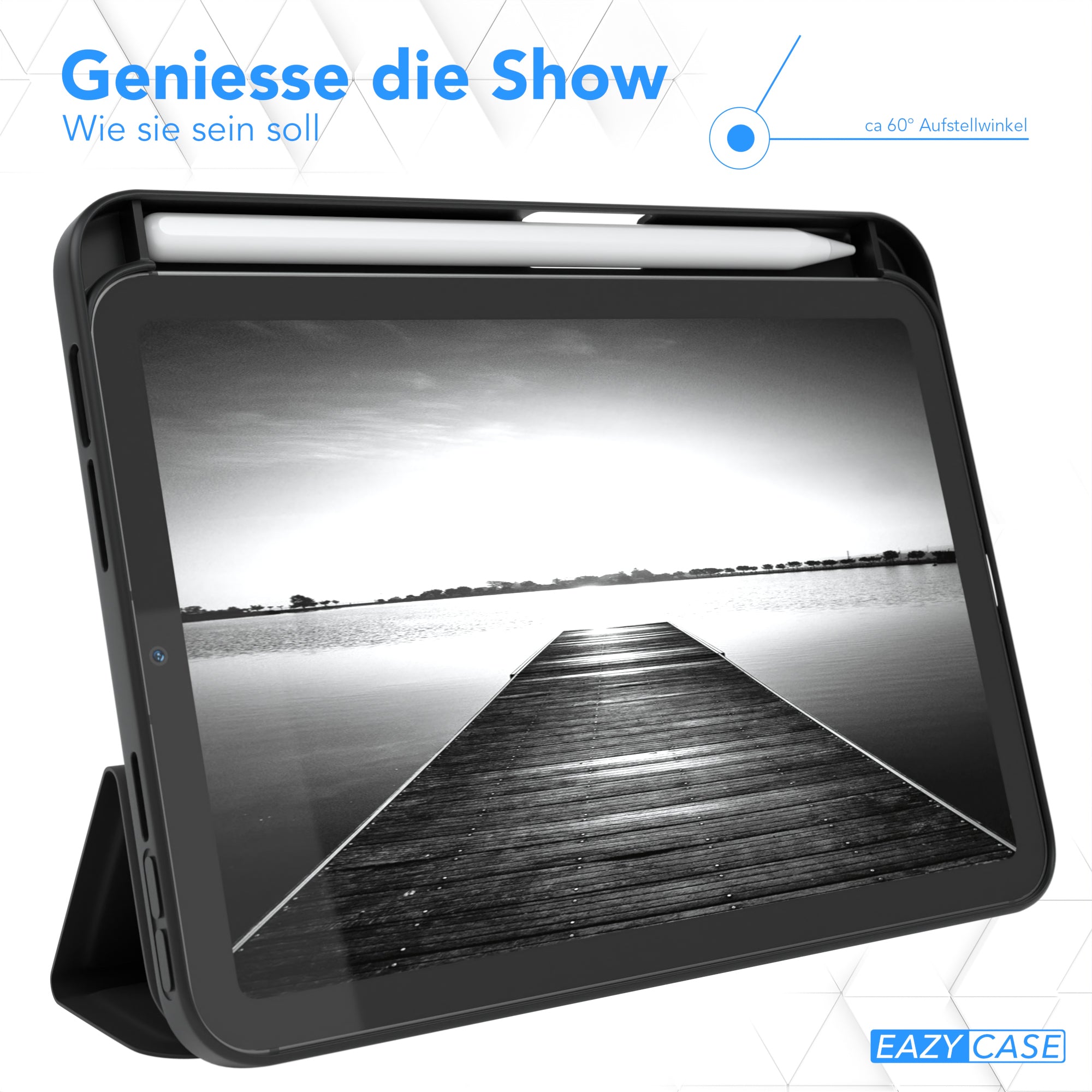 iPad Mini 7. Gen (2024) - A17 Pro Smartcase mit Stifthalter