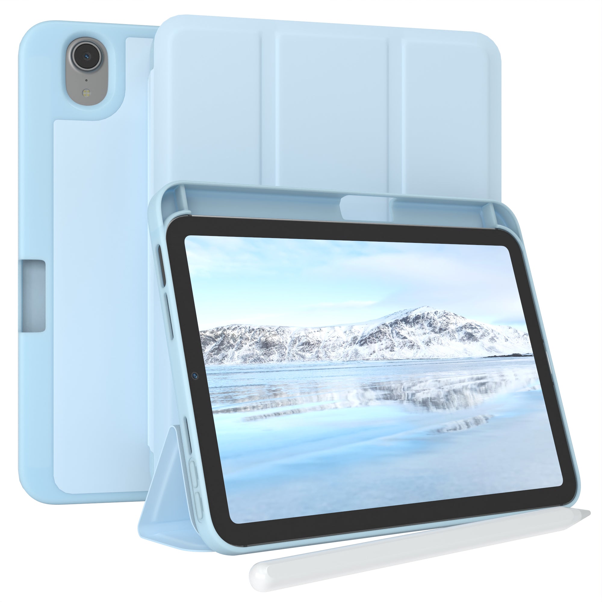 iPad Mini 7. Gen (2024) - A17 Pro Smartcase mit Stifthalter