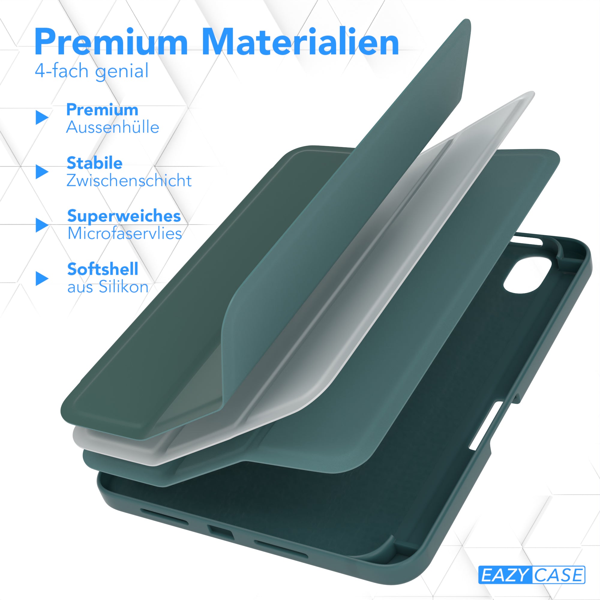 iPad Mini 7. Gen (2024) - A17 Pro Smartcase mit Stifthalter