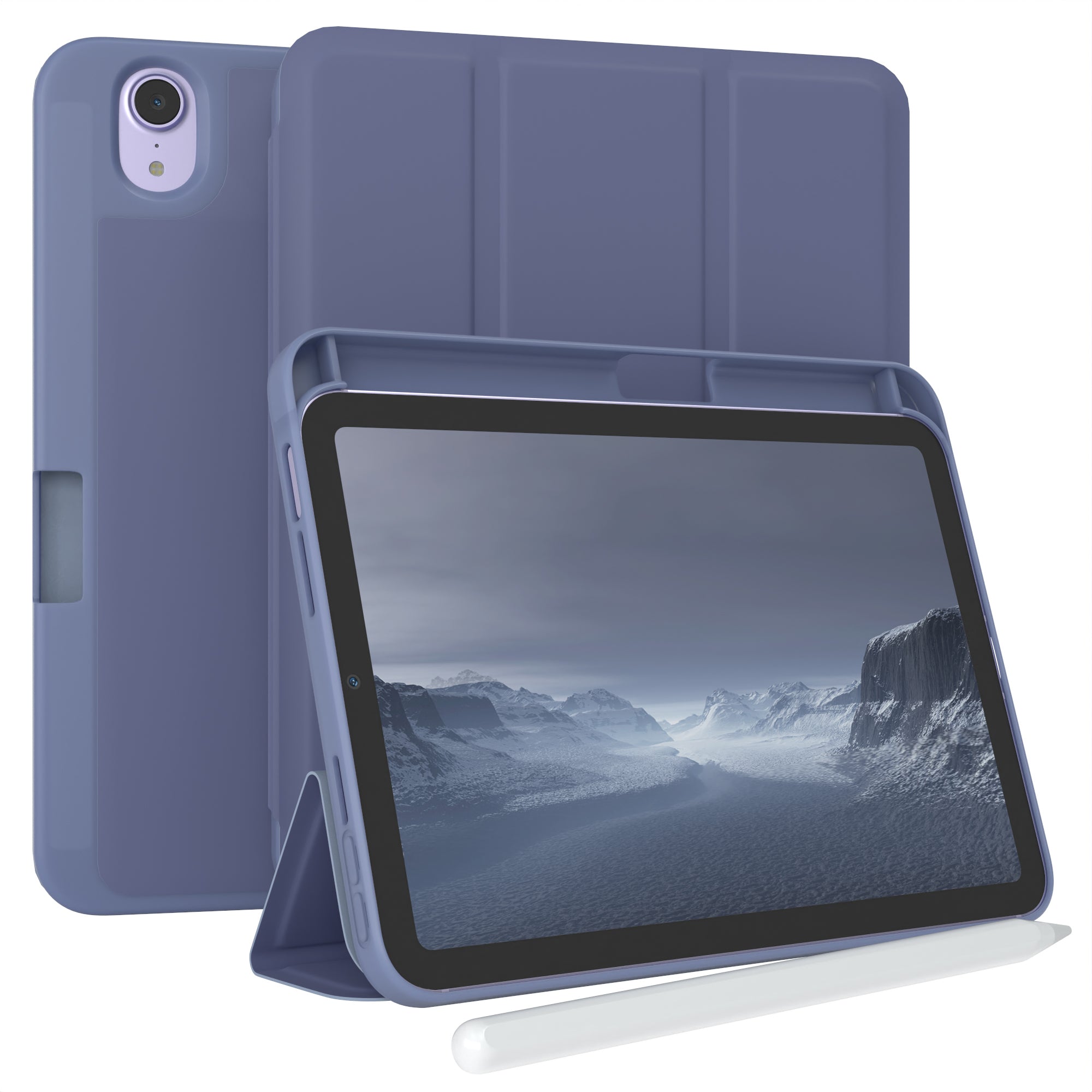 iPad Mini 7. Gen (2024) - A17 Pro Smartcase mit Stifthalter