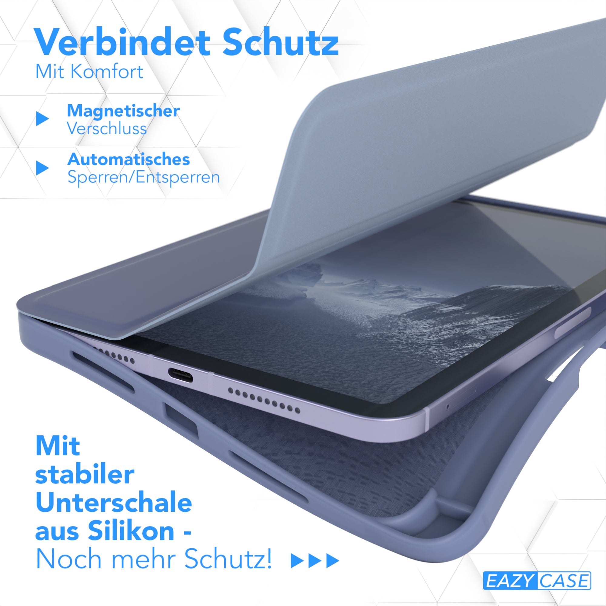 iPad Mini 7. Gen (2024) - A17 Pro Smartcase mit Stifthalter