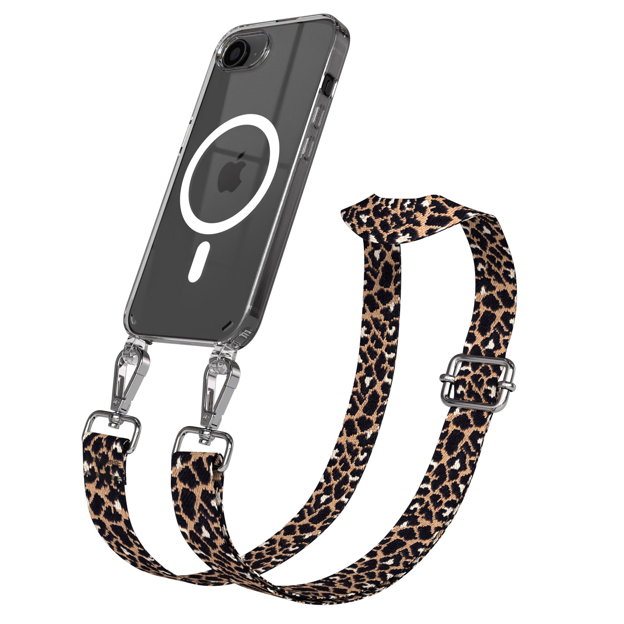 iPhone 16e MagSafe Handykette mit Boho Band Tragekette