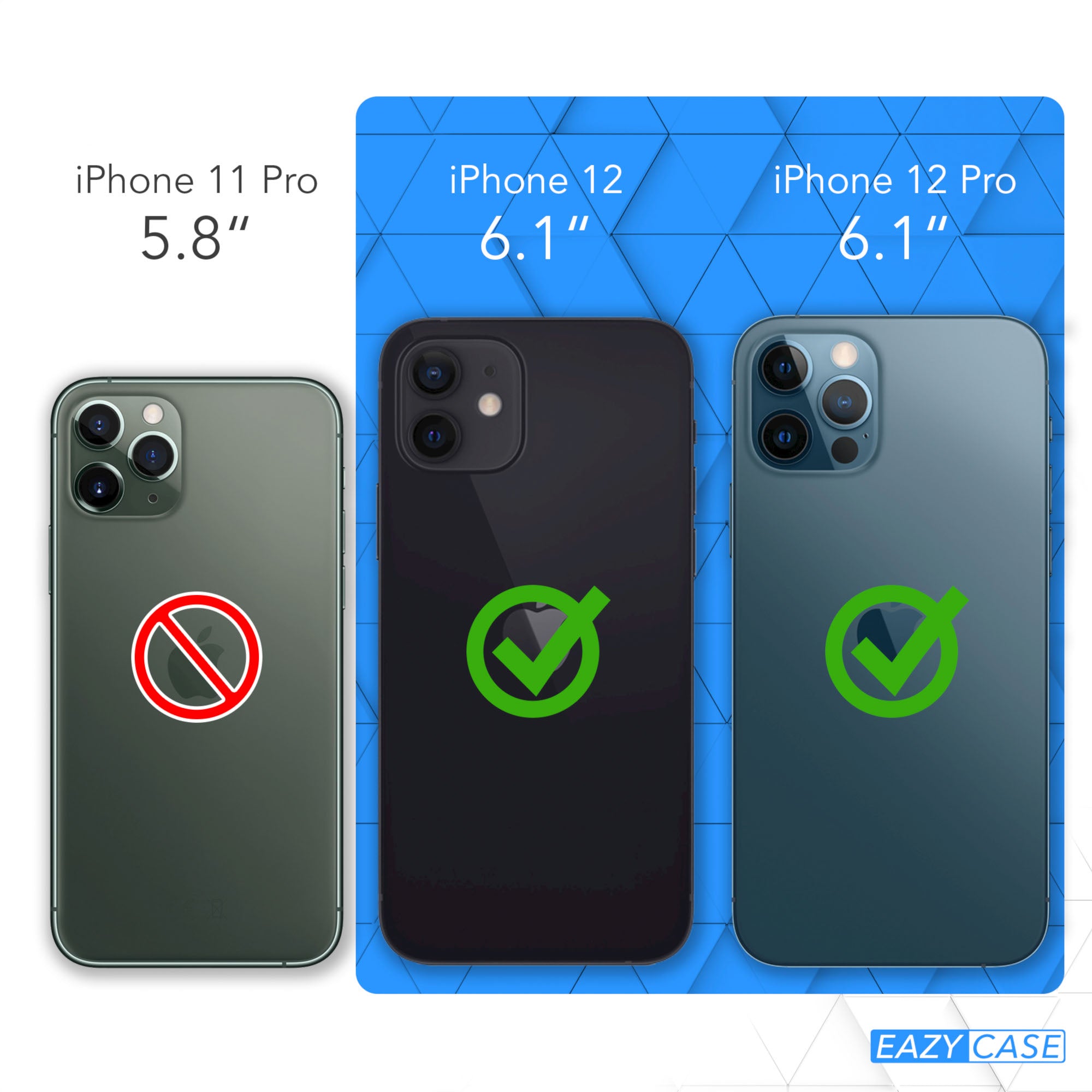 iPhone 12 / 12 Pro Hülle + Boho Band