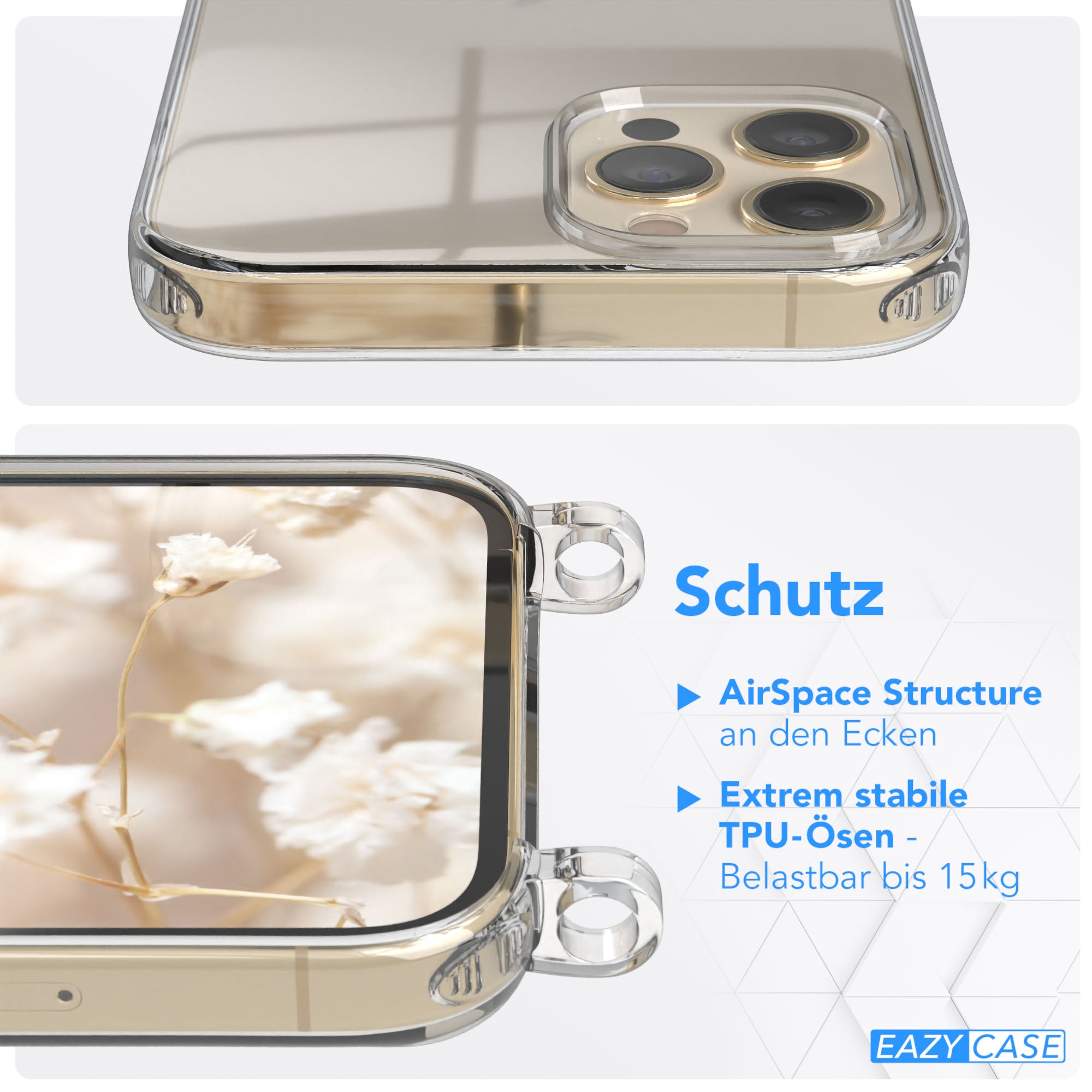 iPhone 12 Pro Max Hülle + Boho Band