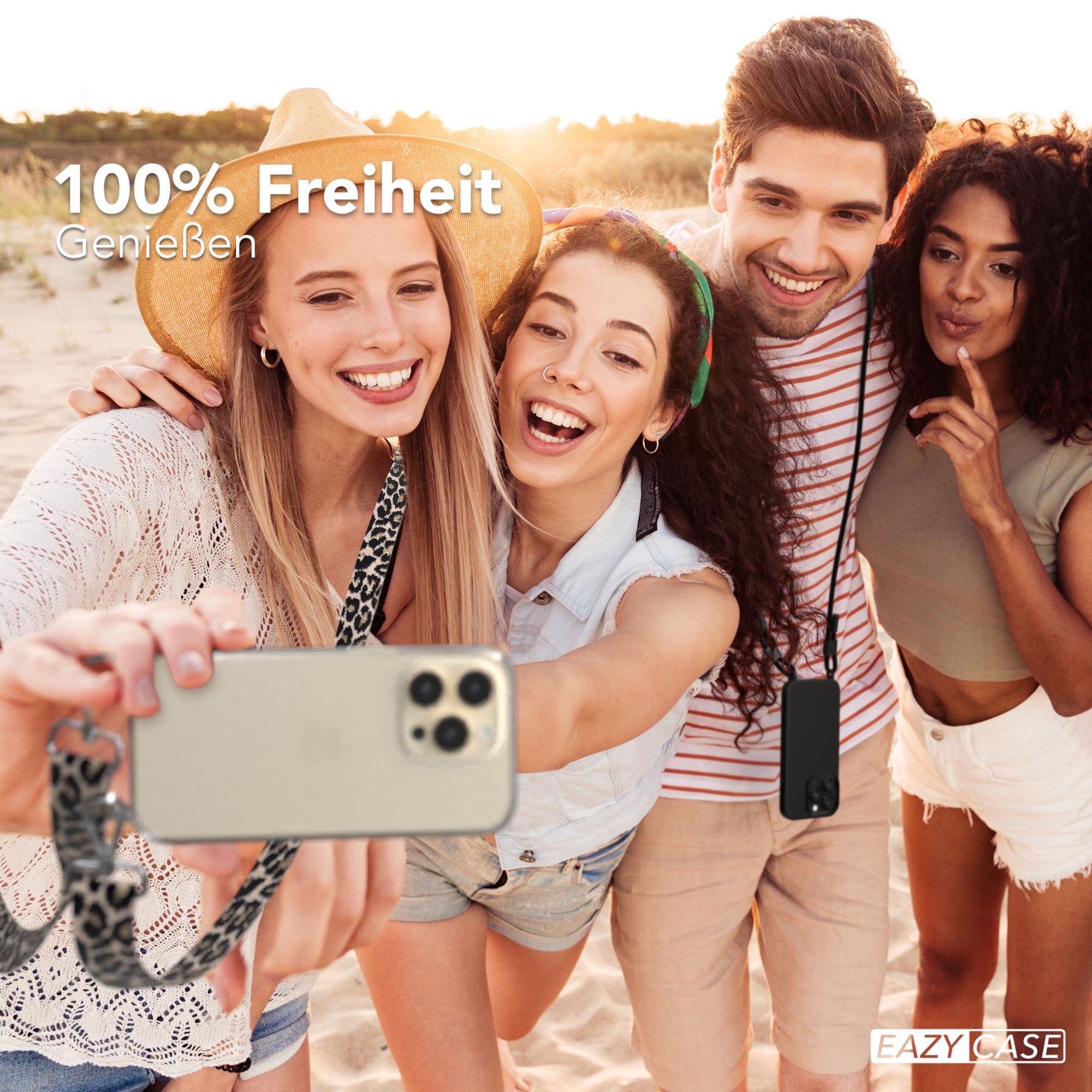 iPhone 14 Pro Hülle + Boho Band