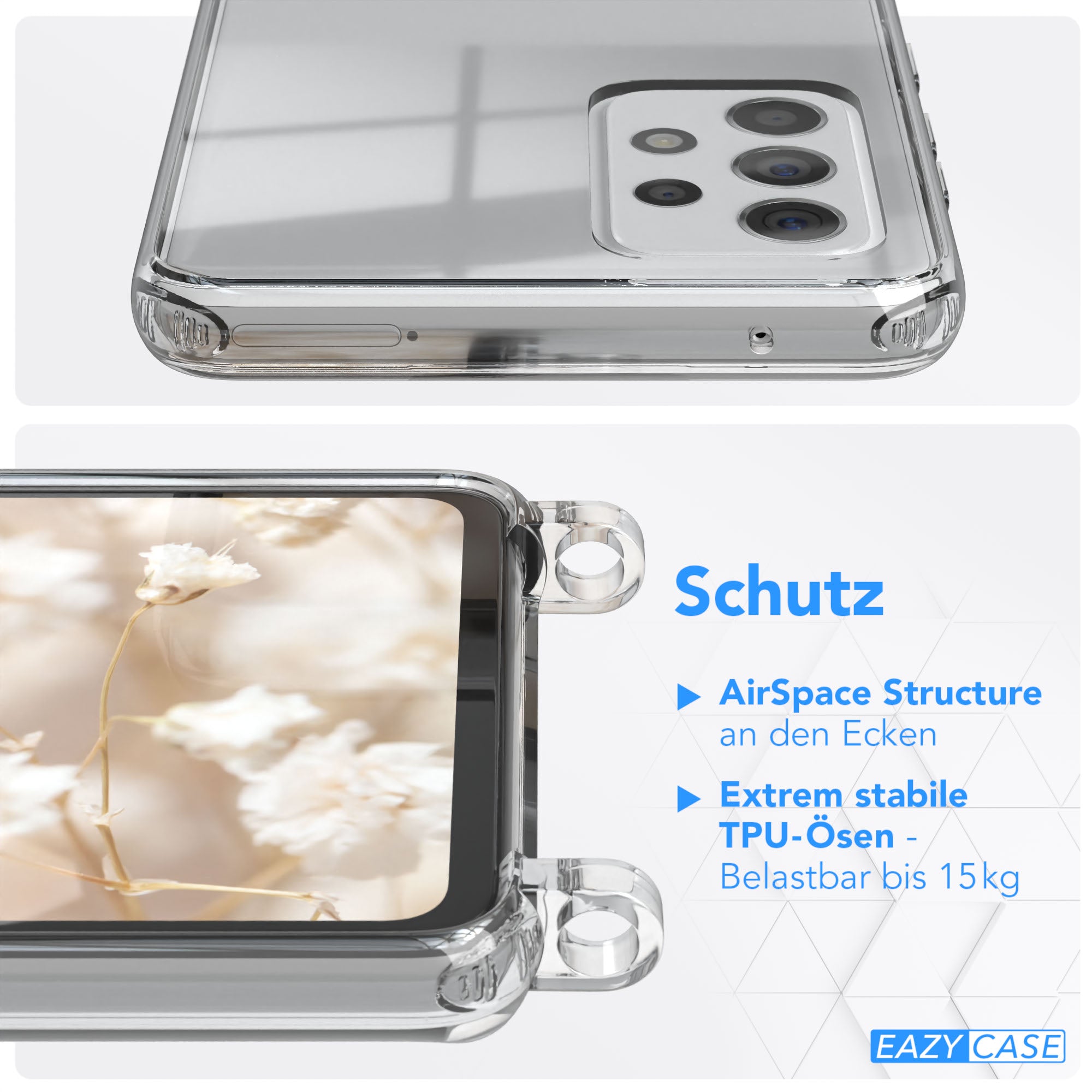 Galaxy A52 / A52 5G / A52s 5G Hülle + Boho Band