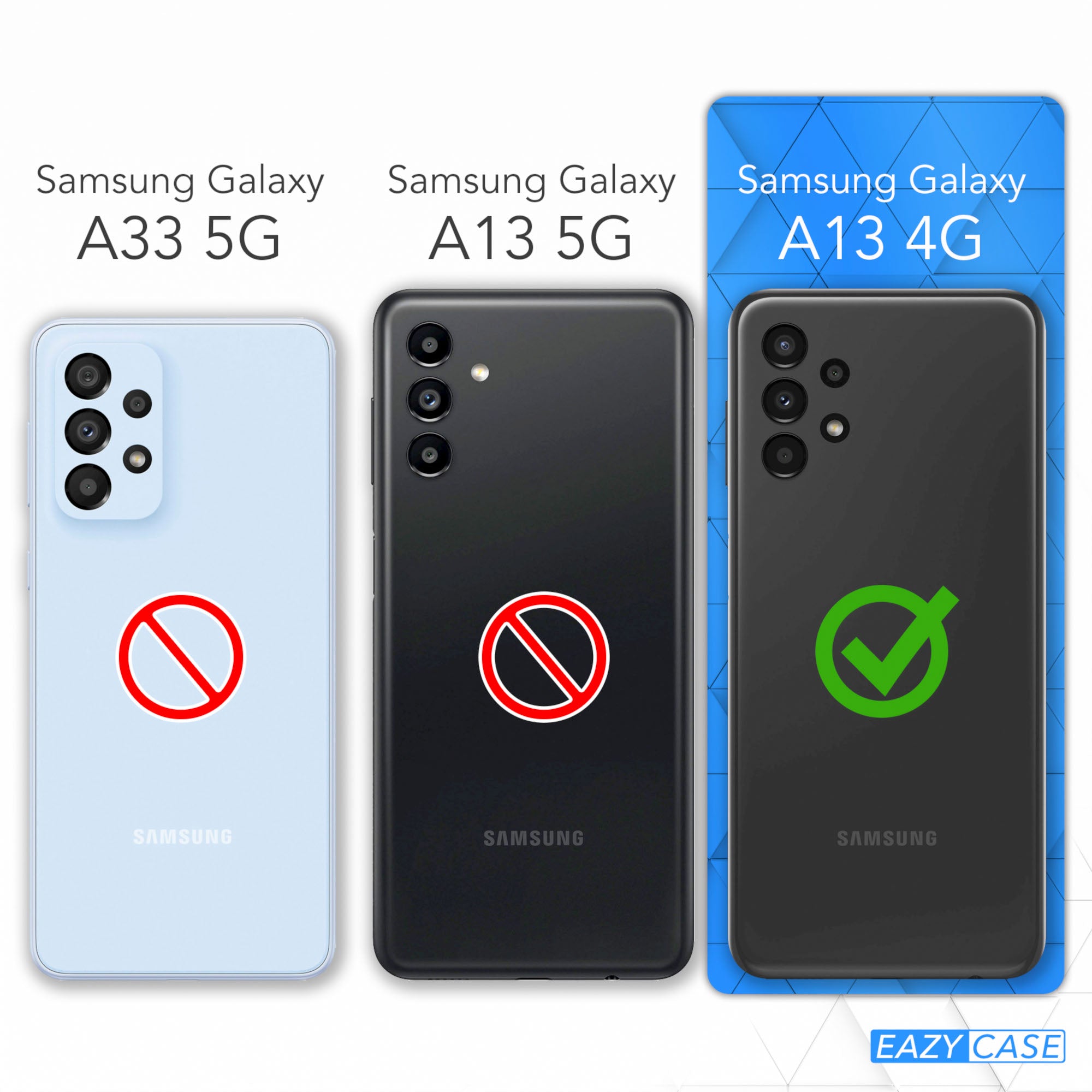 Galaxy A13 4G Hülle + Boho Band