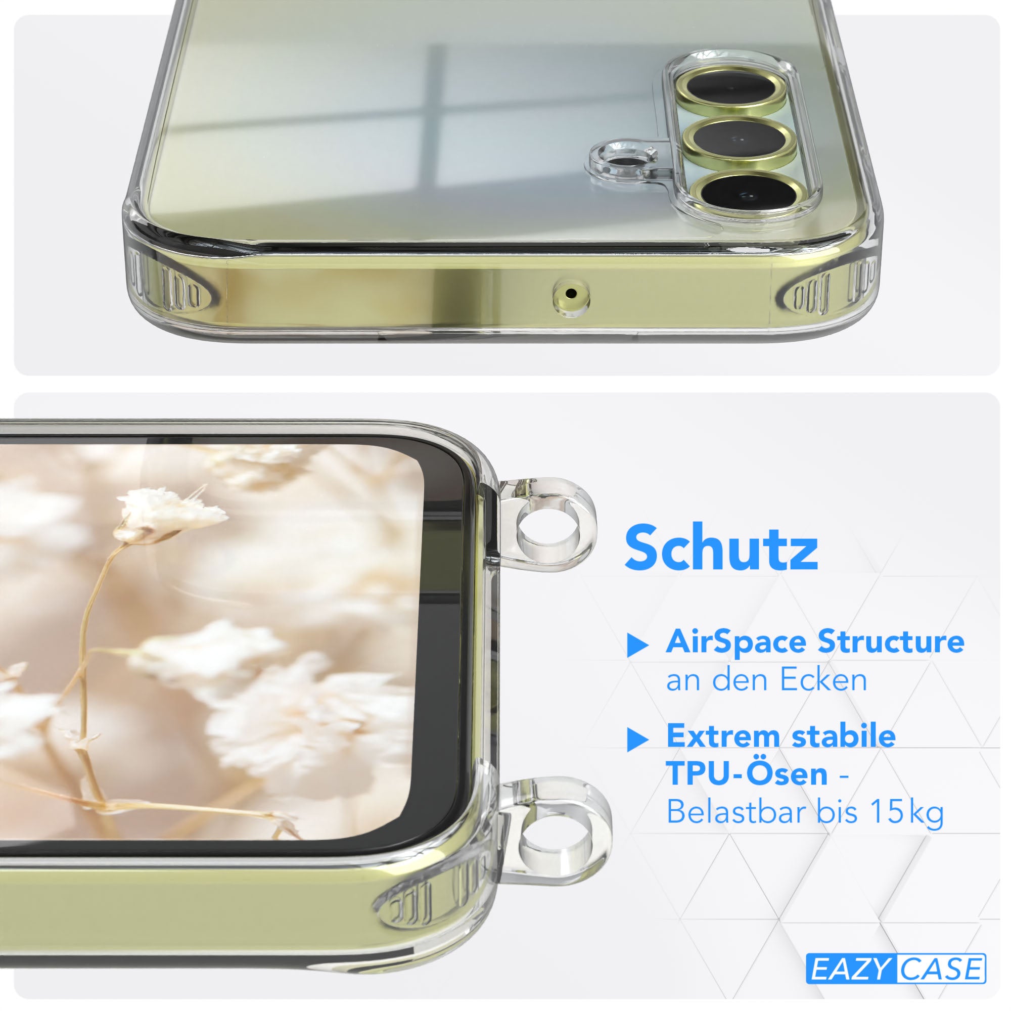 Galaxy A15 Hülle + Boho Band