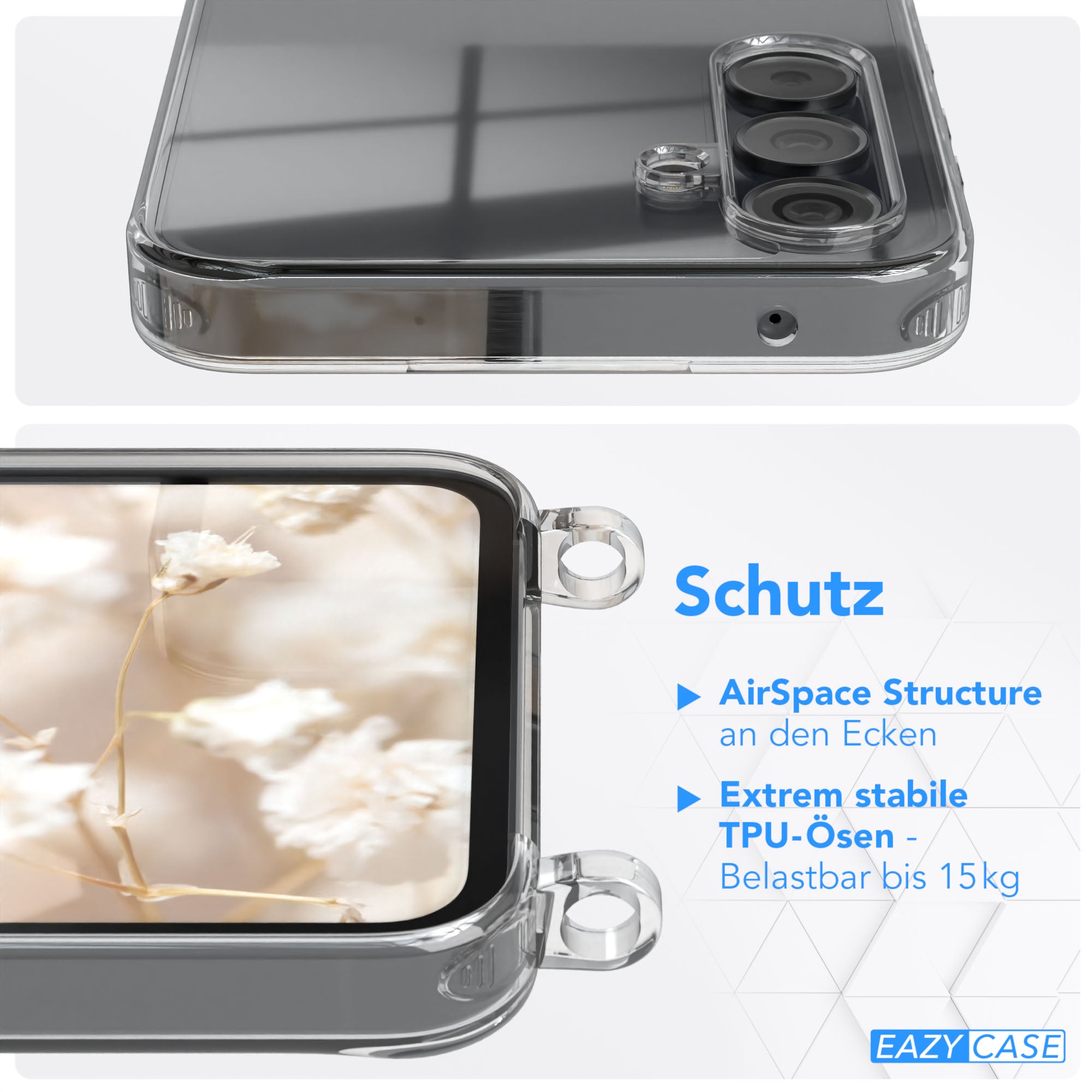 Galaxy A55 Hülle + Boho Band