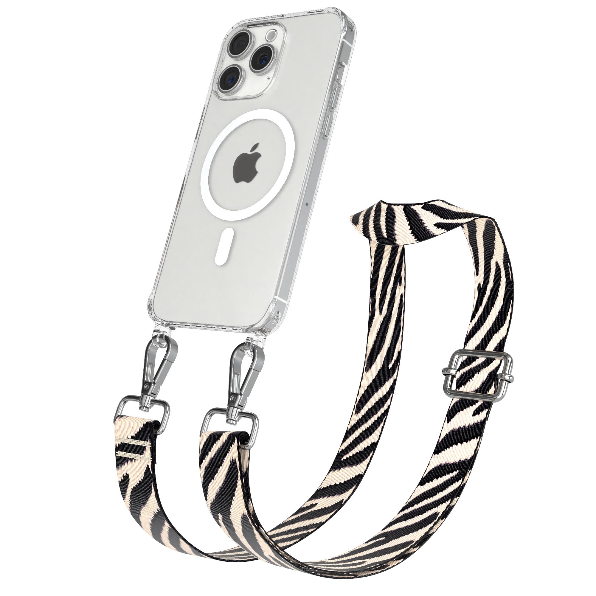 iPhone 15 Pro Max Handykette MagSafe mit Boho Band verstellbar